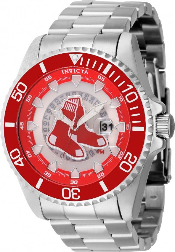 Invicta × MLB MLB Boston Red Sox Quartz Men's Watch Size ONE SIZE - 1 Thumbnail