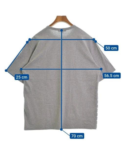 Comme des Garcons Homme Plus T-Shirts Dots Short Sleeve Round Neck Gray x White Size US L / EU 52-54 / 3 - 4 Thumbnail