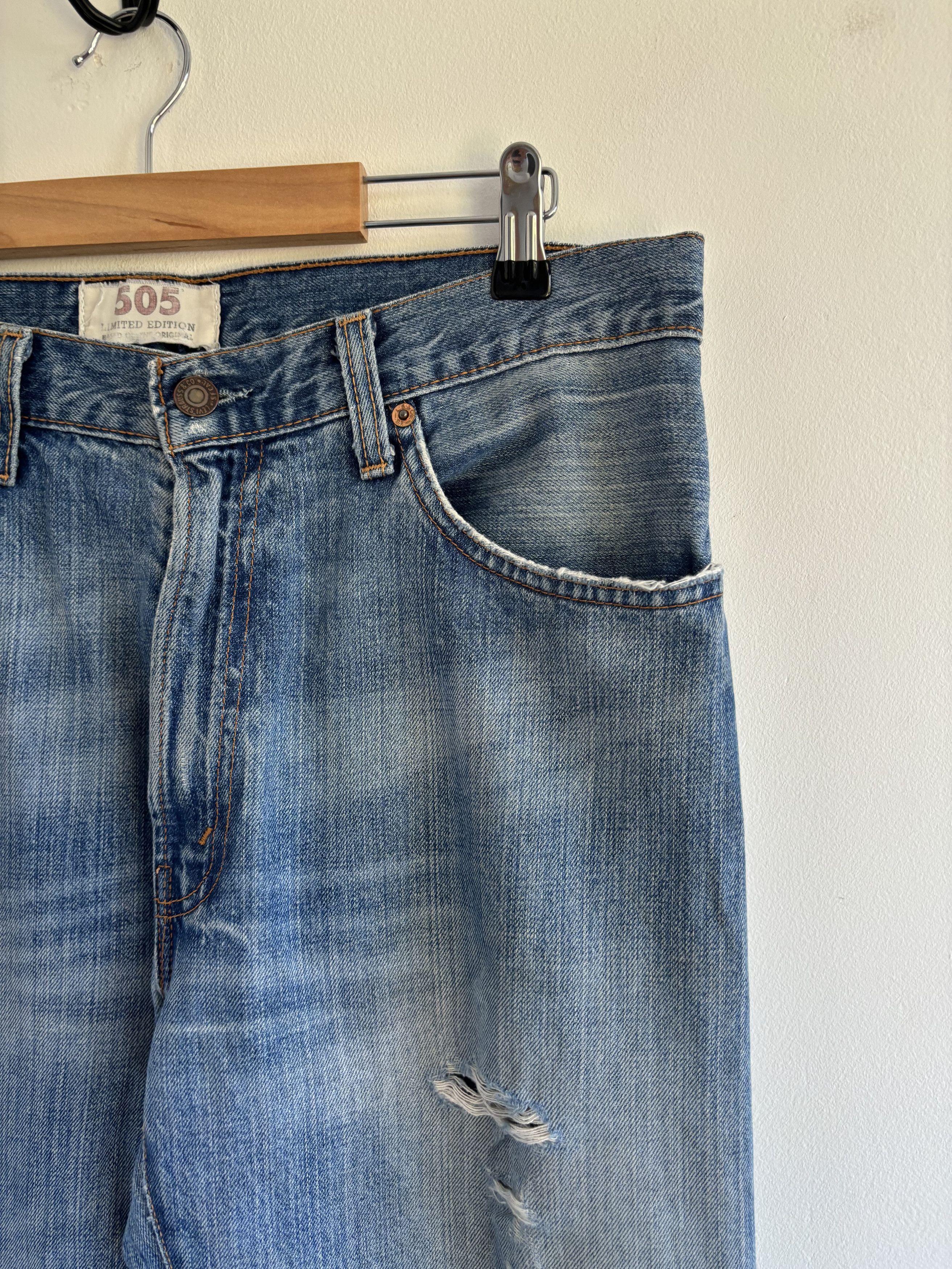 Levi's Vintage Levi’s Distressed Jeans Size US 32 / EU 48 - 5 Thumbnail