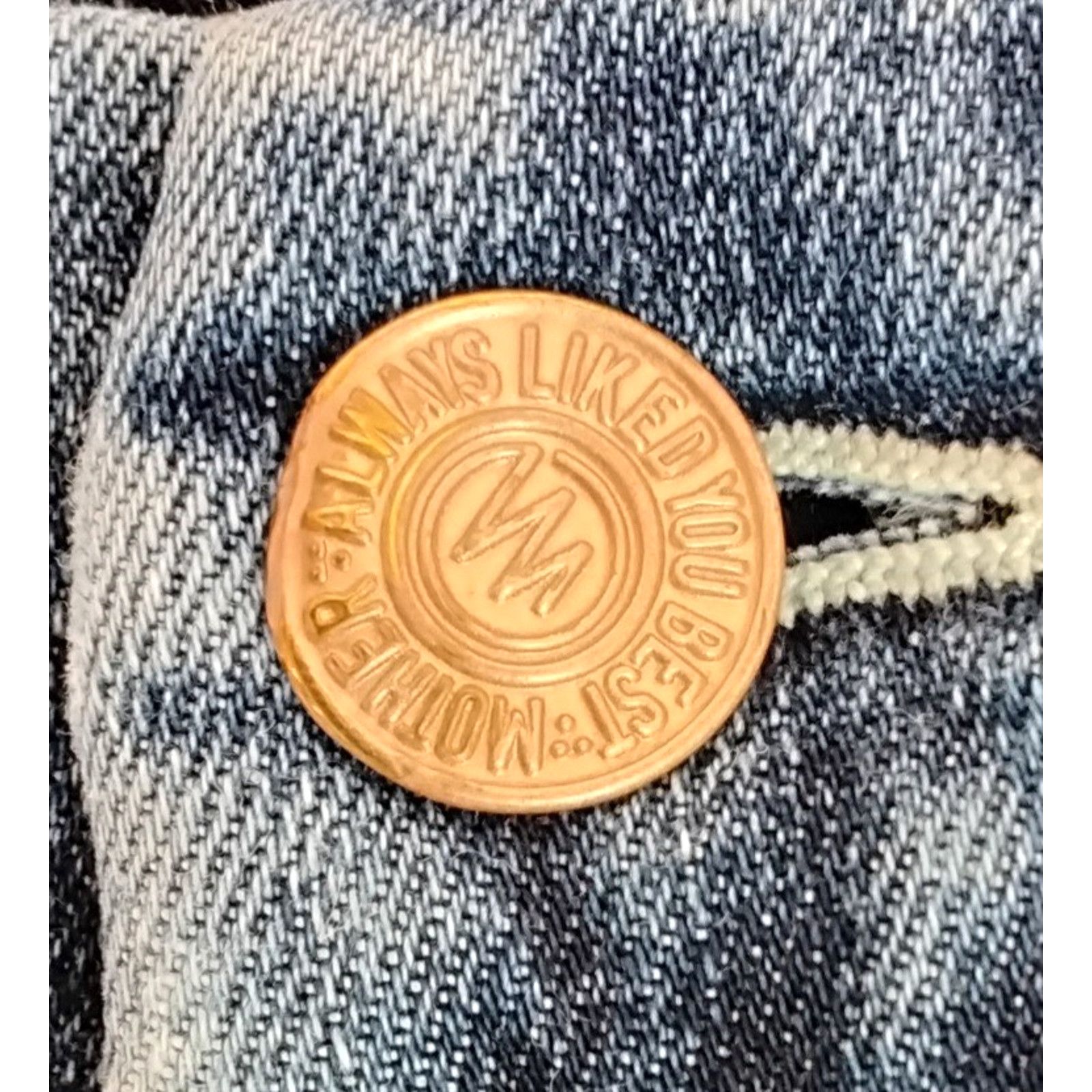 MOTHER Mother Denim Jeans Women's 26 High Waisted Looker Size 26" / US 2 / IT 38 - 4 Thumbnail