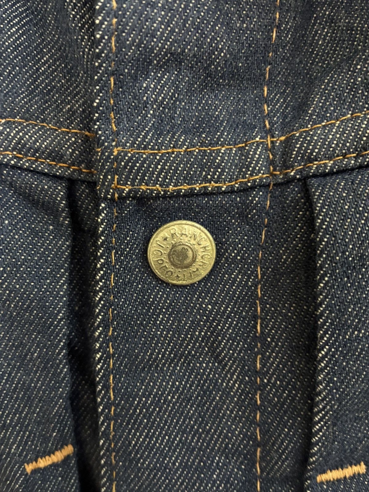 Vintage Vintage 70s Ranchcraft Denim selvage jacket Size US L / EU 52-54 / 3 - 7 Thumbnail