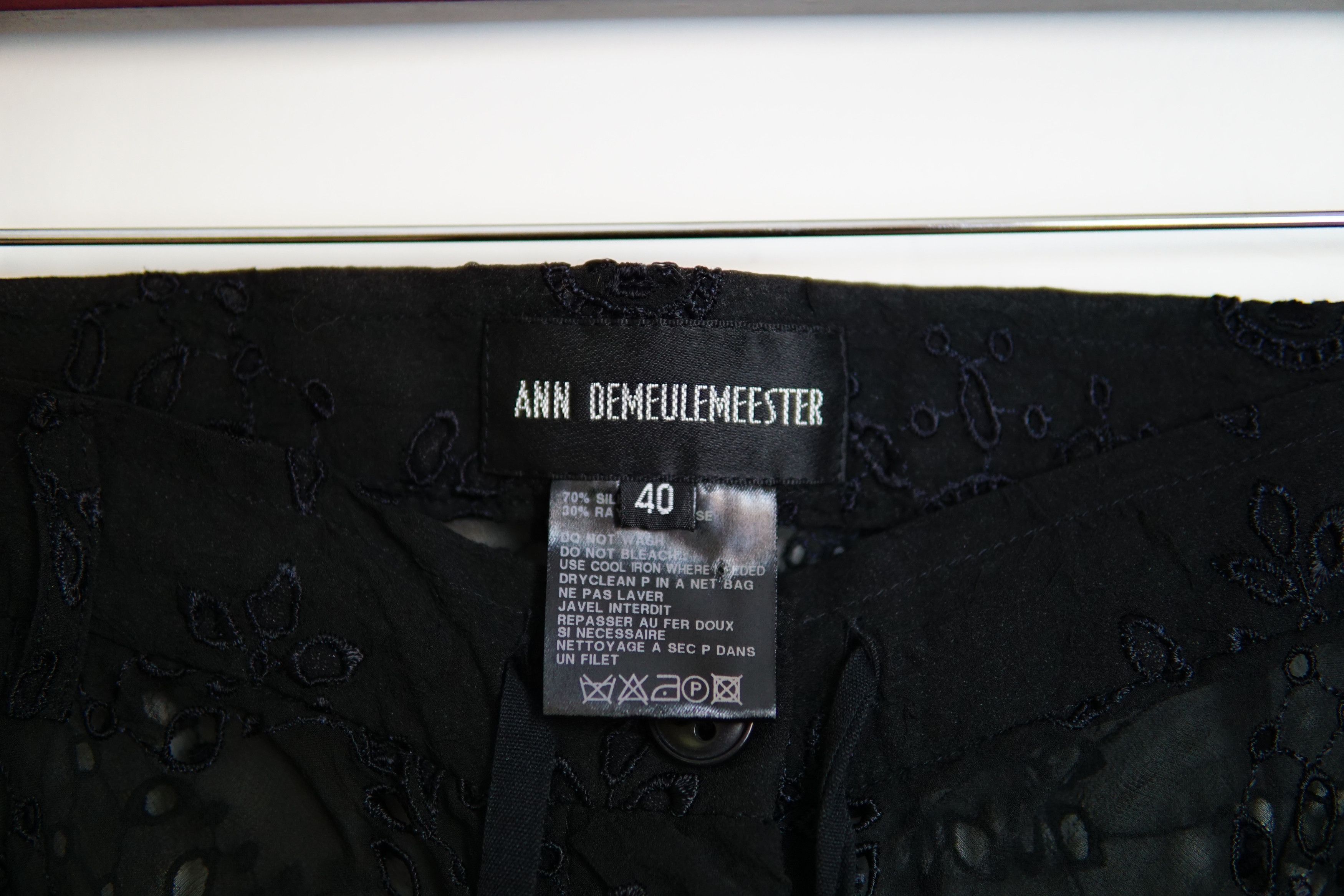 Ann Demeulemeester SS07 Carlatti Pants Size US 32 / EU 48 - 5 Thumbnail