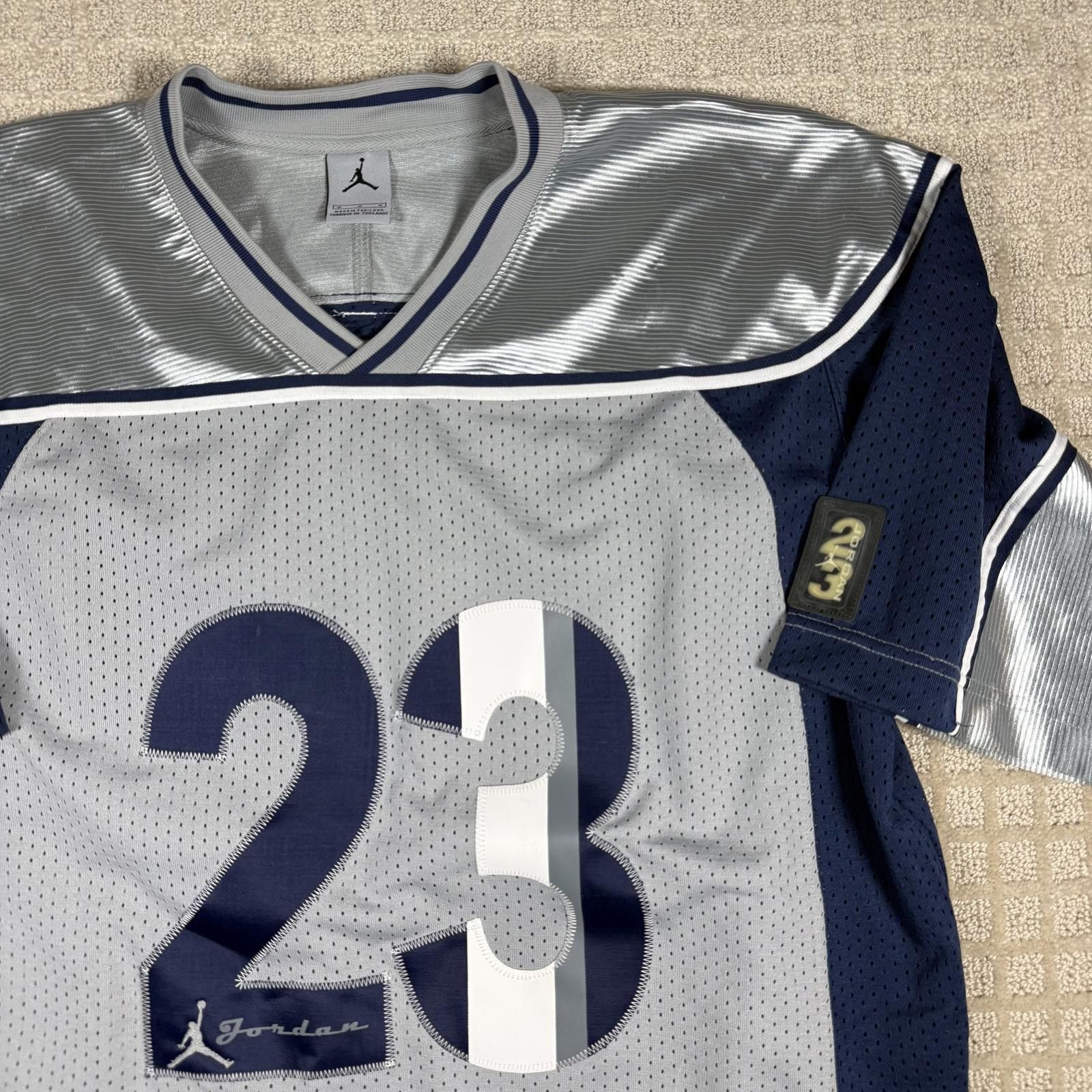 Jordan Brand Vintage Jordan Brand Football Jersey 23 M Size US M / EU 48-50 / 2 - 2 Thumbnail