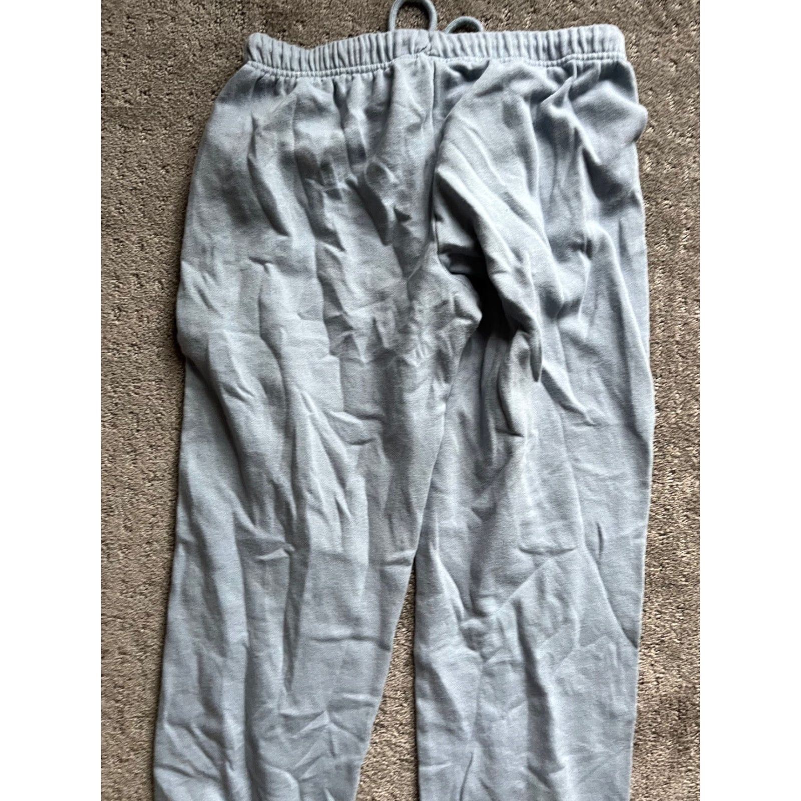 Vintage Aéropostale Sweatpants Women’s Small Blue Logo Drawstring Elastic Waist Tapered 29 in Inseam Size 28" / US 6 / IT 42 - 4 Thumbnail