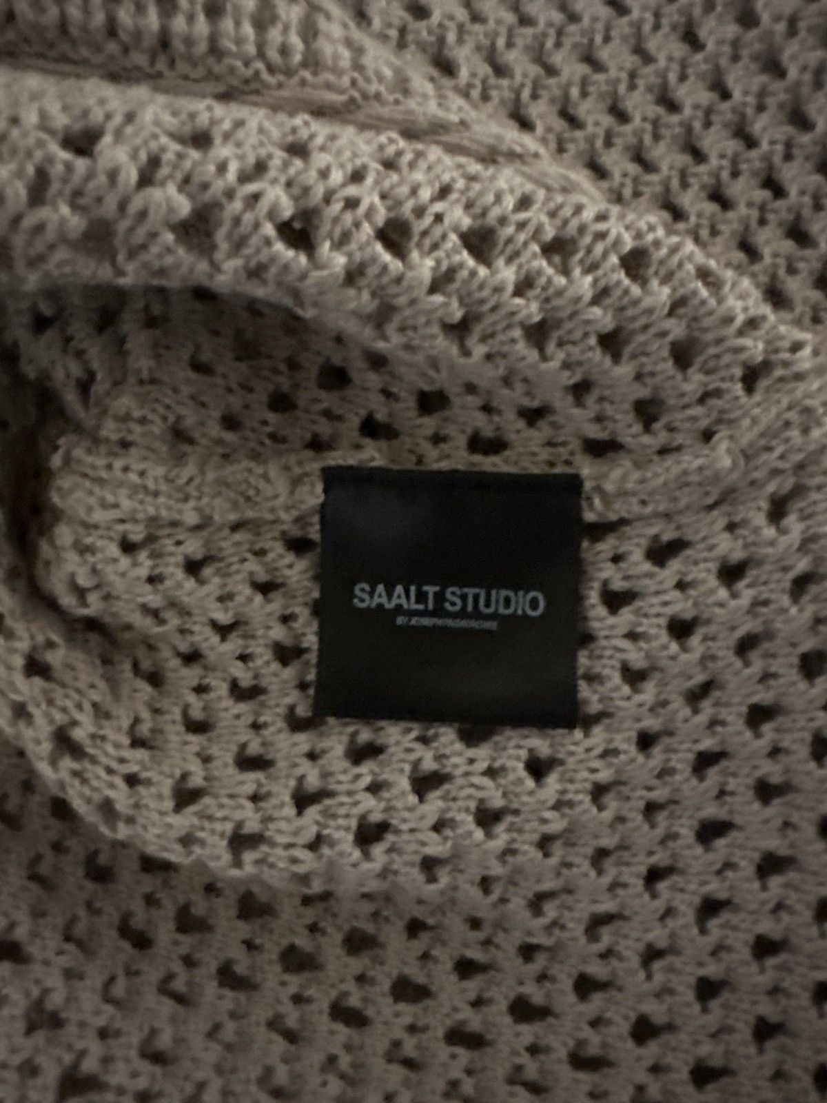 Saalt Studio Crochet Hoodie Size US M / EU 48-50 / 2 - 5 Thumbnail