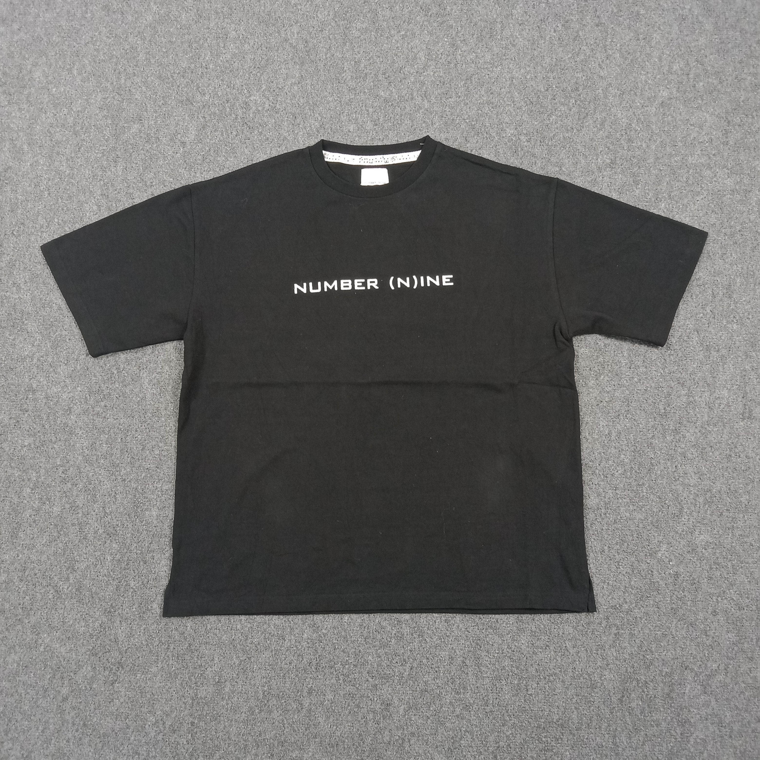 Number (N)ine Number Nine Studious Center Logo Boxy Tshirt C294N37 Size US L / EU 52-54 / 3 - 1 Thumbnail