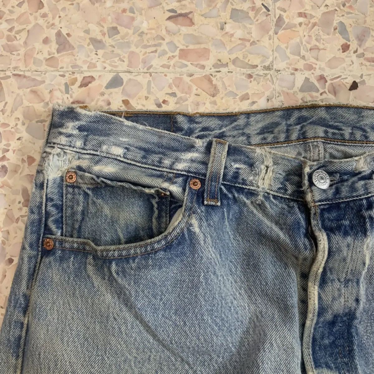 Levi's 1990’s Vintage Levi’s 501xx Jeans 34x32 Levis Denim Pants Size US 34 / EU 50 - 5 Thumbnail