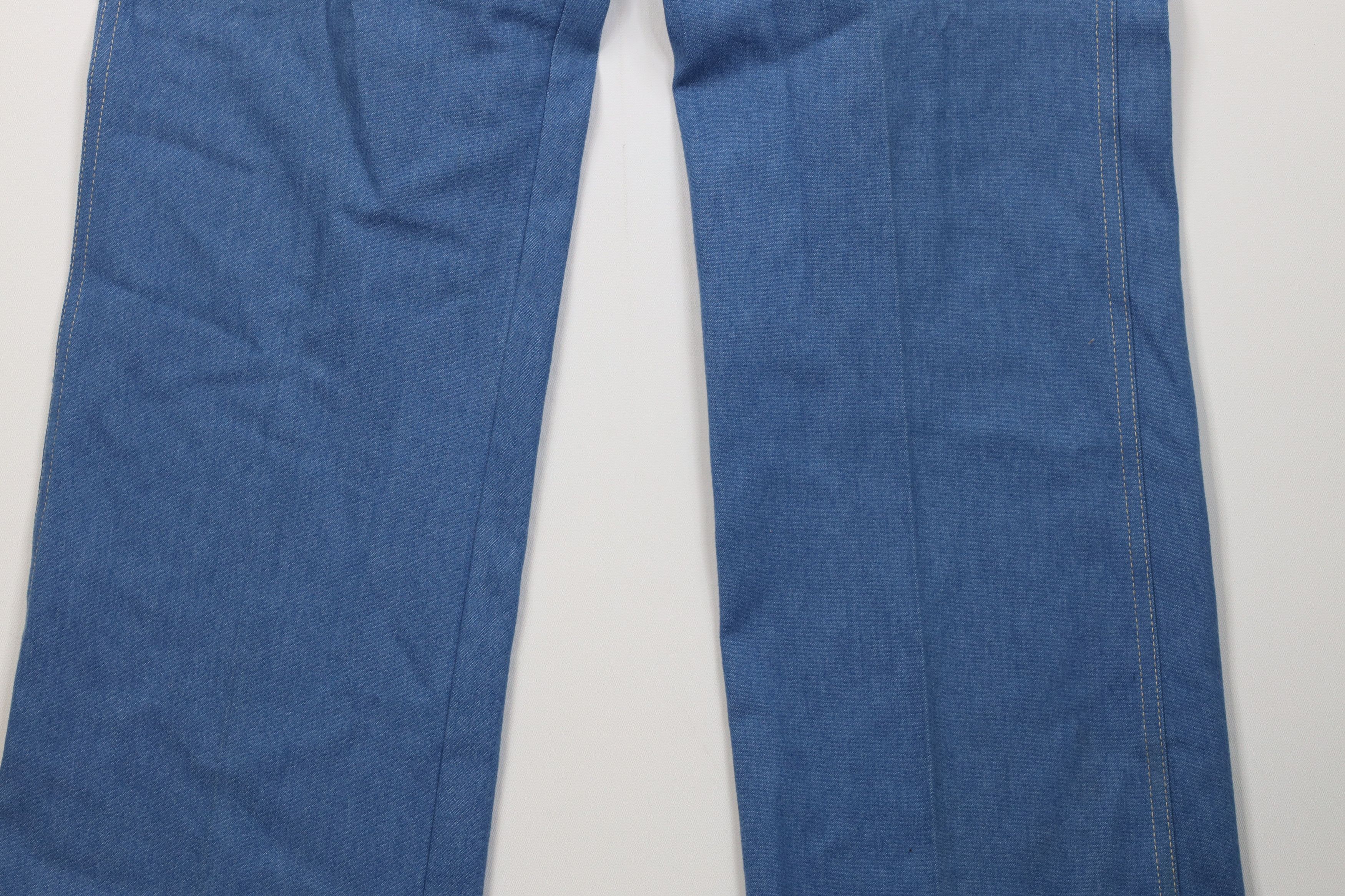 Vintage Vintage 70s Streetwear Wide Leg Bell Bottoms Denim Jeans USA Size US 38 / EU 54 - 4 Thumbnail