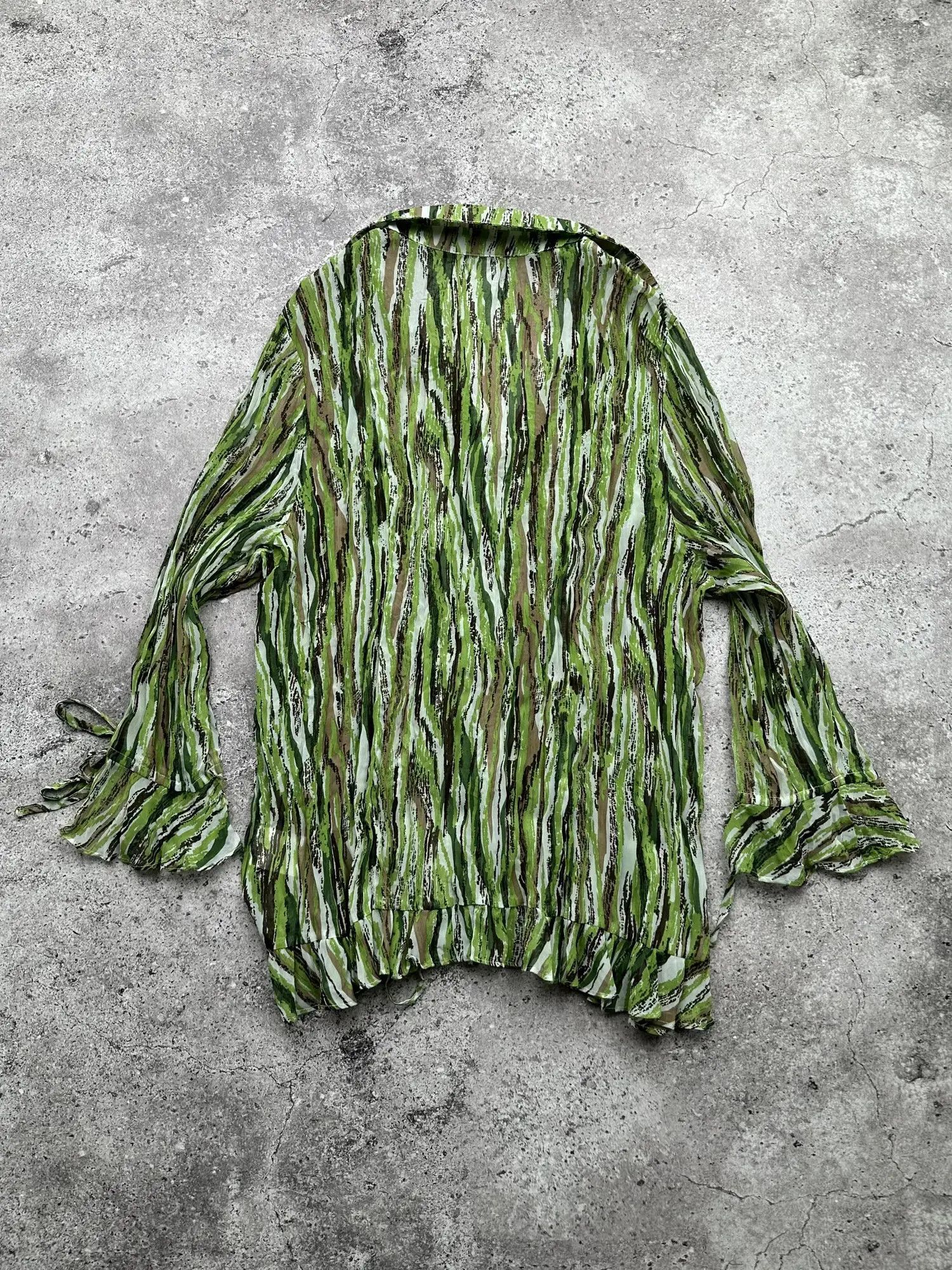 Vintage Vintage Blouse C358(V291) Size L / US 10 / IT 46 - 5 Thumbnail