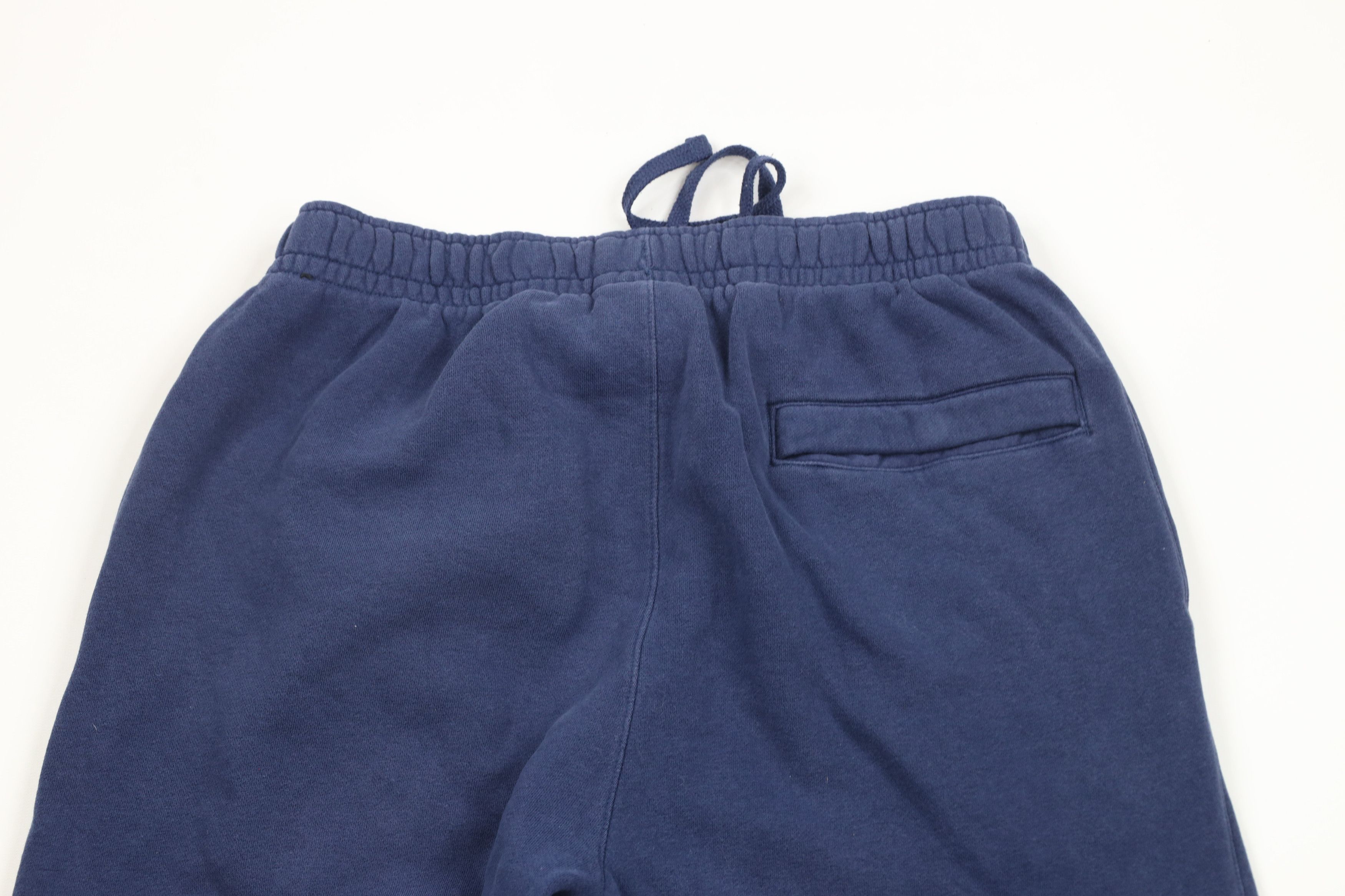 Nike × Vintage Vintage Nike Scott Mini Swoosh Wide Leg Sweatpants Blue Size US 34 / EU 50 - 10 Thumbnail