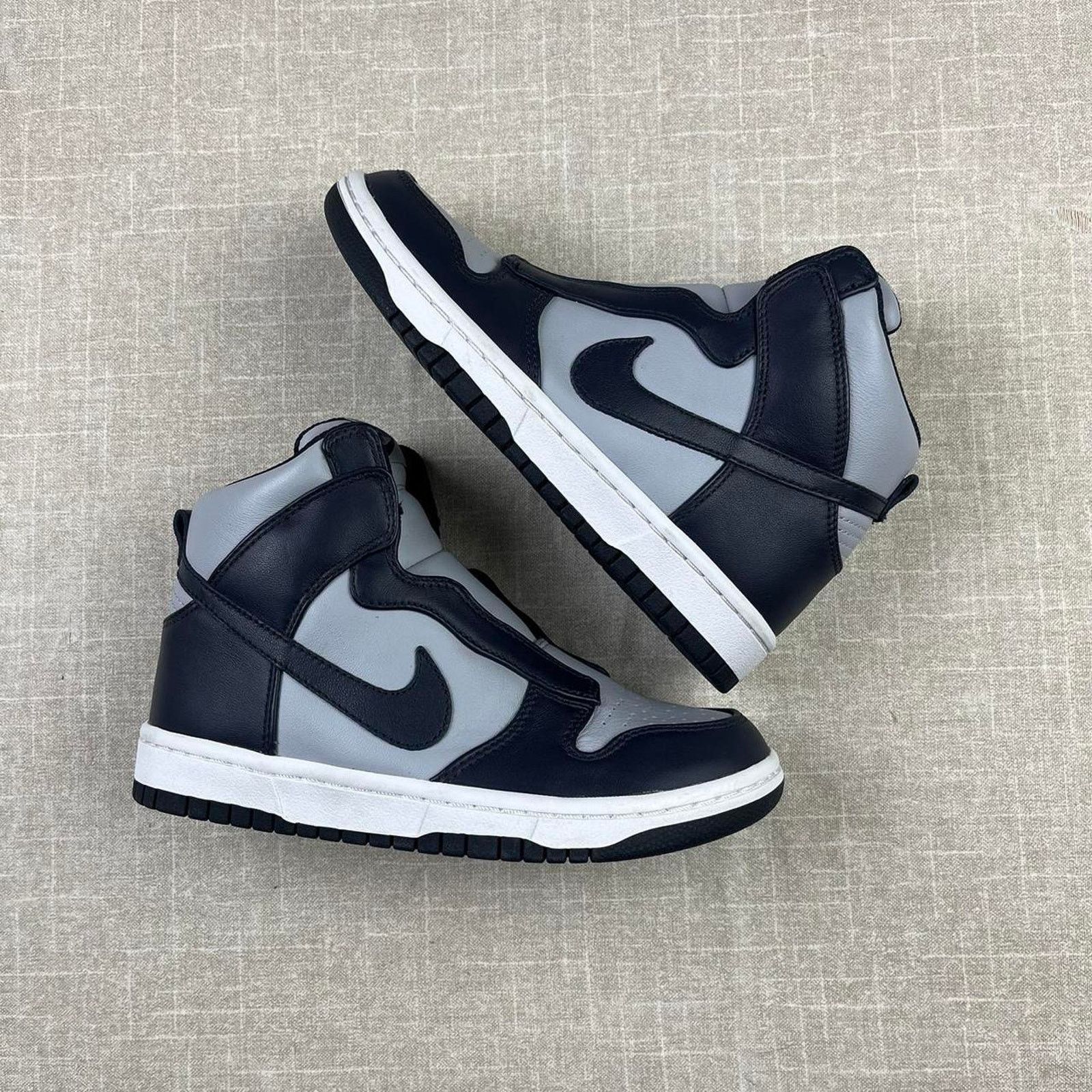 Nike Nike x Sacai Dunk High Laceless “Georgetown Size US 5 / IT 35 - 3 Thumbnail