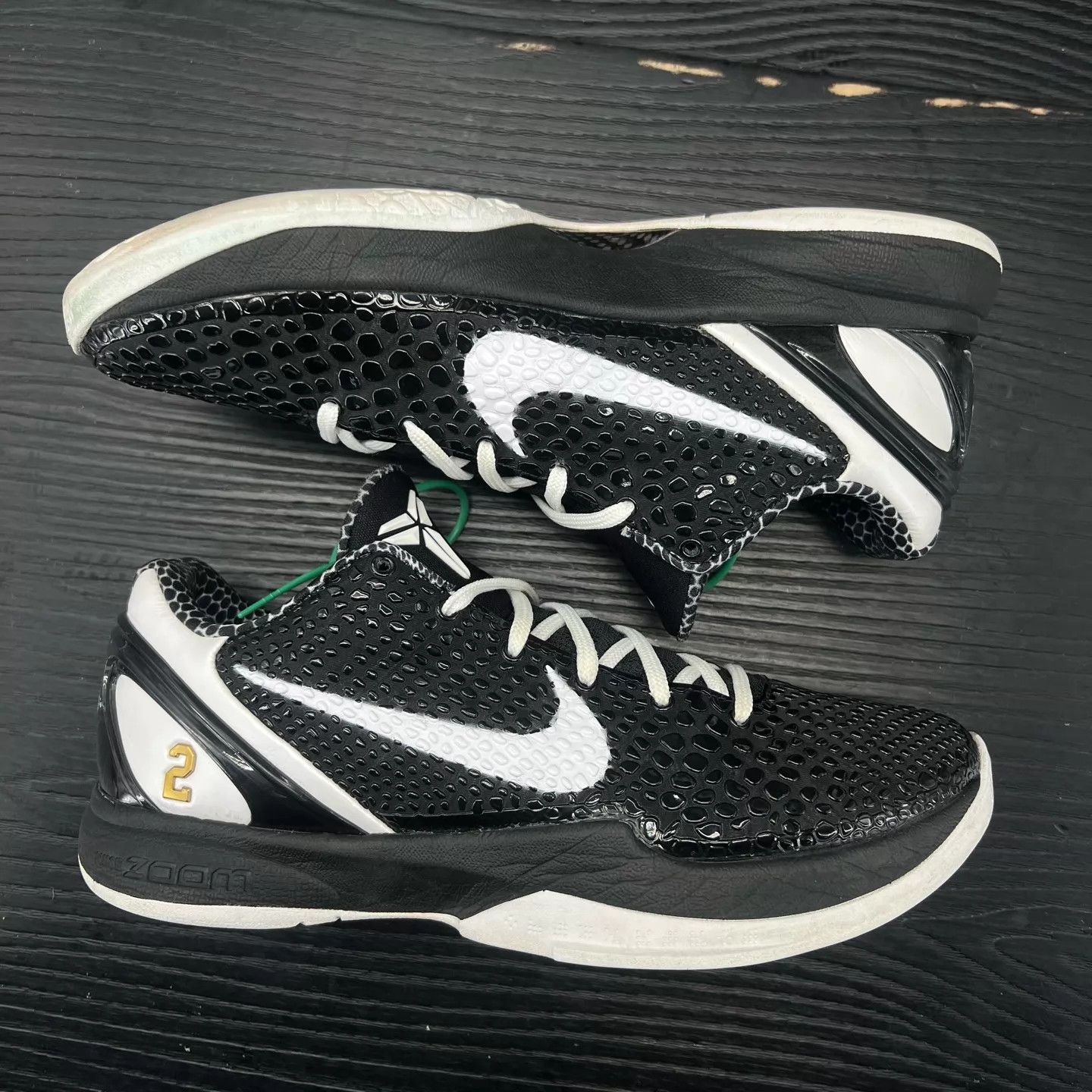 Nike ZK6 Gigi Black & White Size 43 Size US 9.5 / EU 42-43 - 3 Thumbnail