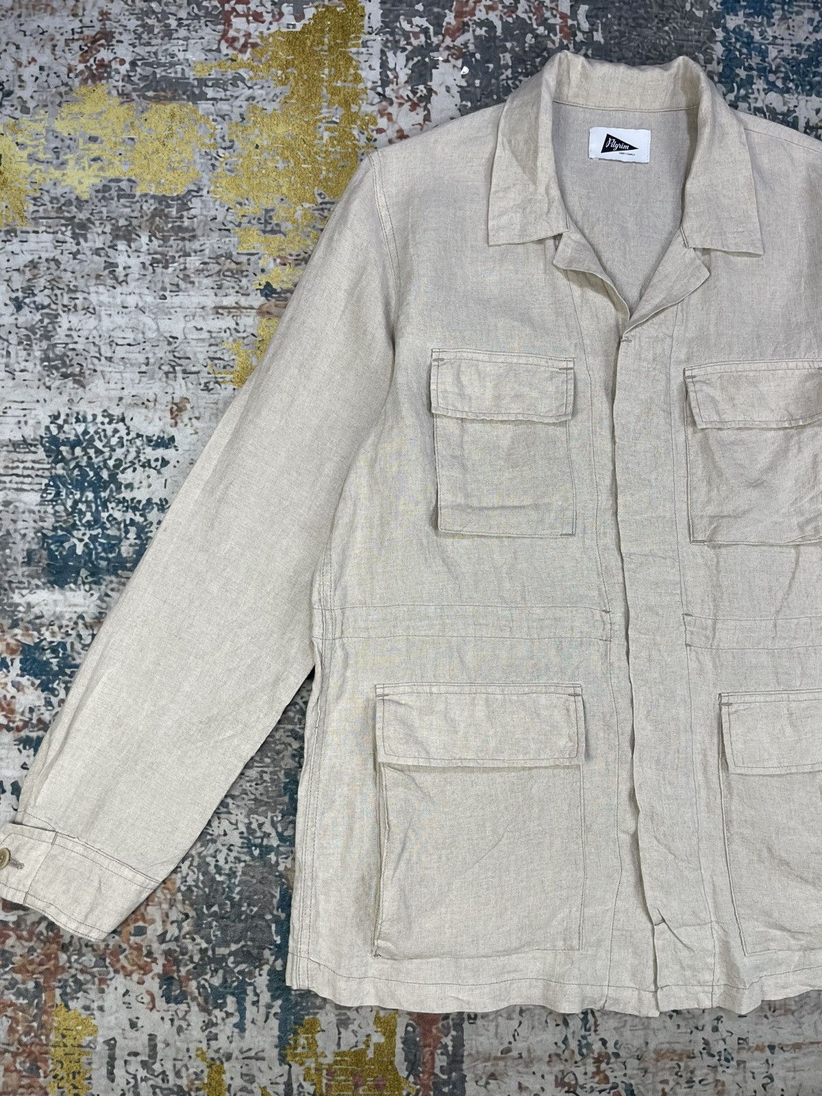Pilgrim Surf + Supply Pilgrim Surf + Supply Flax Fiber Field Jacket Size US S / EU 44-46 / 1 - 3 Thumbnail