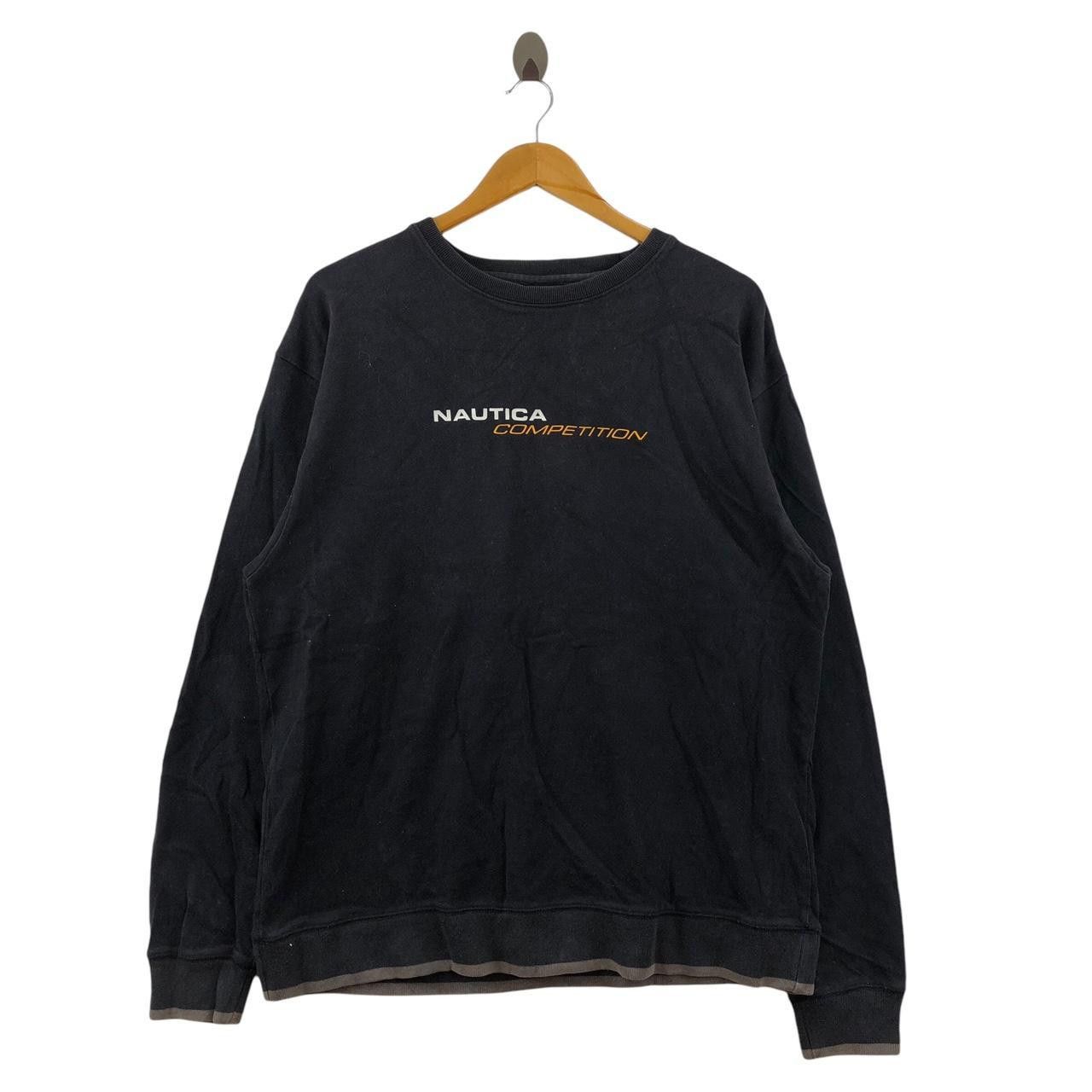 Nautica Vintage NAUTICA COMPETITION Center Logo Baggy Sweatshirt Size US XL / EU 56 / 4 - 1 Thumbnail