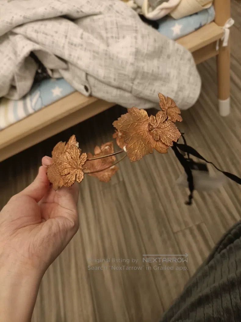 Ann Demeulemeester Ann Demeulemeester Leaf Floral Headband Size ONE SIZE - 3 Thumbnail