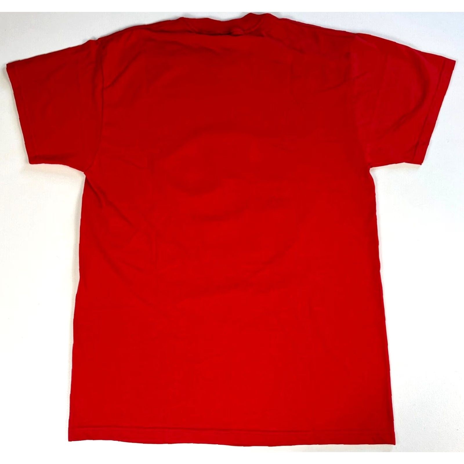 Delta VINTAGE Chicago Bulls Six Times NBA Champions T-Shirt Sz L Red Cotton Delta Adult Large Men 1990s 90s Basketball Graphic Print Shirt Size US L / EU 52-54 / 3 - 2 Thumbnail