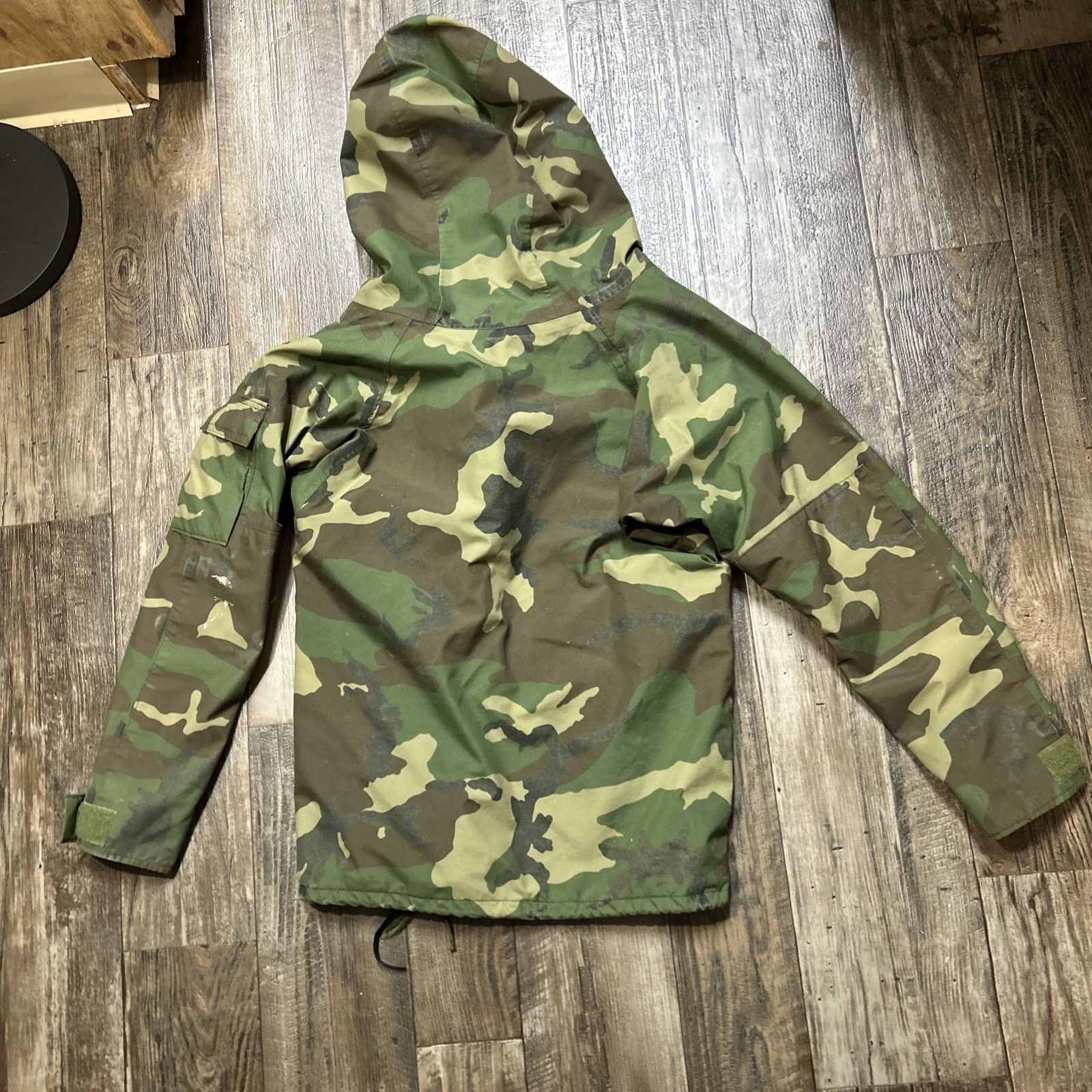Other Vtg Military Parka Regular Green Camo Parka Extended Cold Size US S / EU 44-46 / 1 - 6 Thumbnail