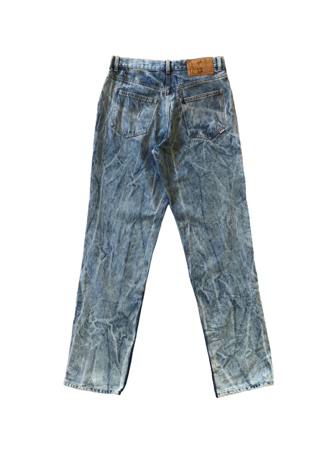 Martine Rose Martine Rose Acid Blue Jeans Size US 30 / EU 46 - 2 Thumbnail