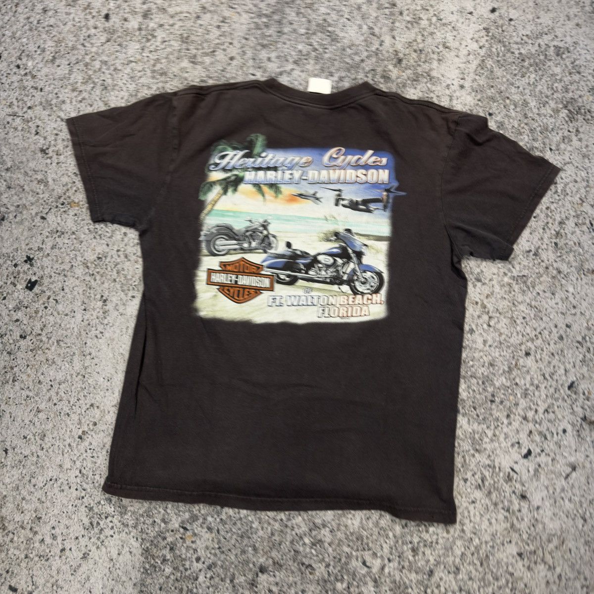 Harley Davidson Vintage Harley Davidson Faded Tattoo Tee Size US L / EU 52-54 / 3 - 5 Thumbnail