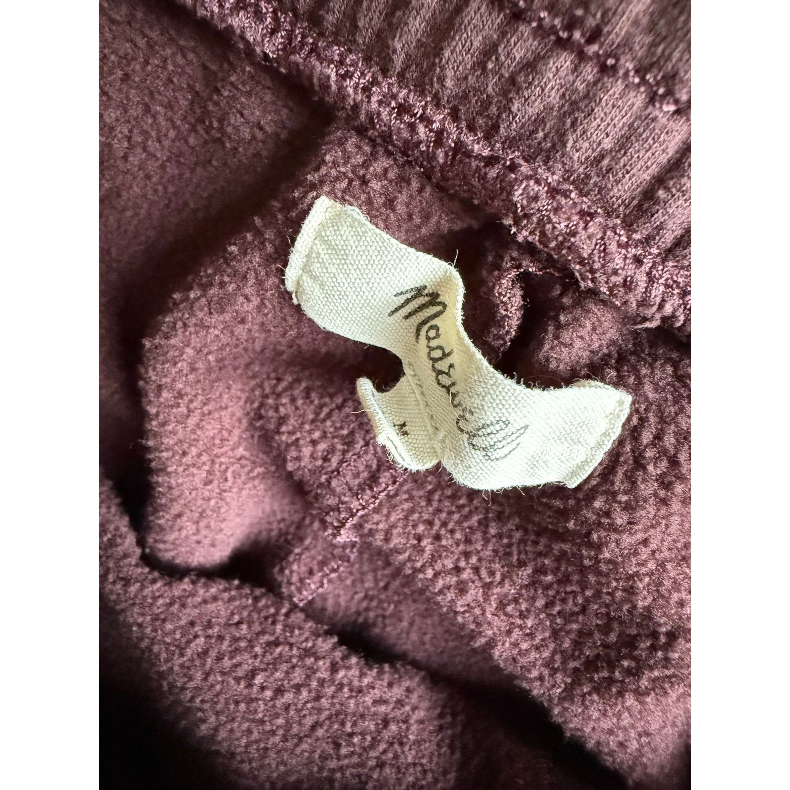 Madewell $75 Madewell Easygoing Sweatpants - M- Brown/ Burgundy Size 30" / US 8 / IT 44 - 11 Thumbnail