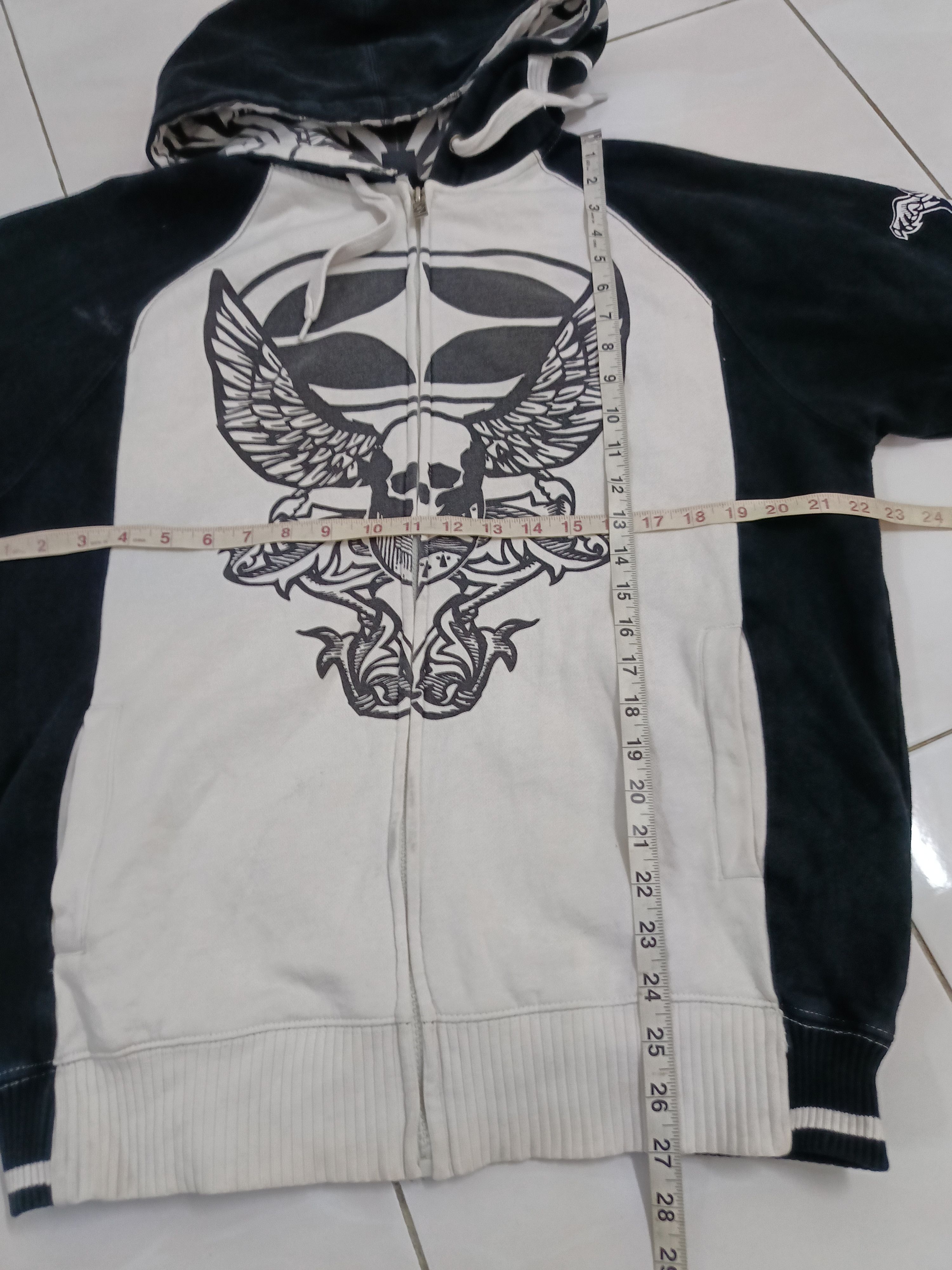 If Six Was Nine × No Fear Grunge No Fear Full print Zipper hoodie Size US L / EU 52-54 / 3 - 6 Thumbnail