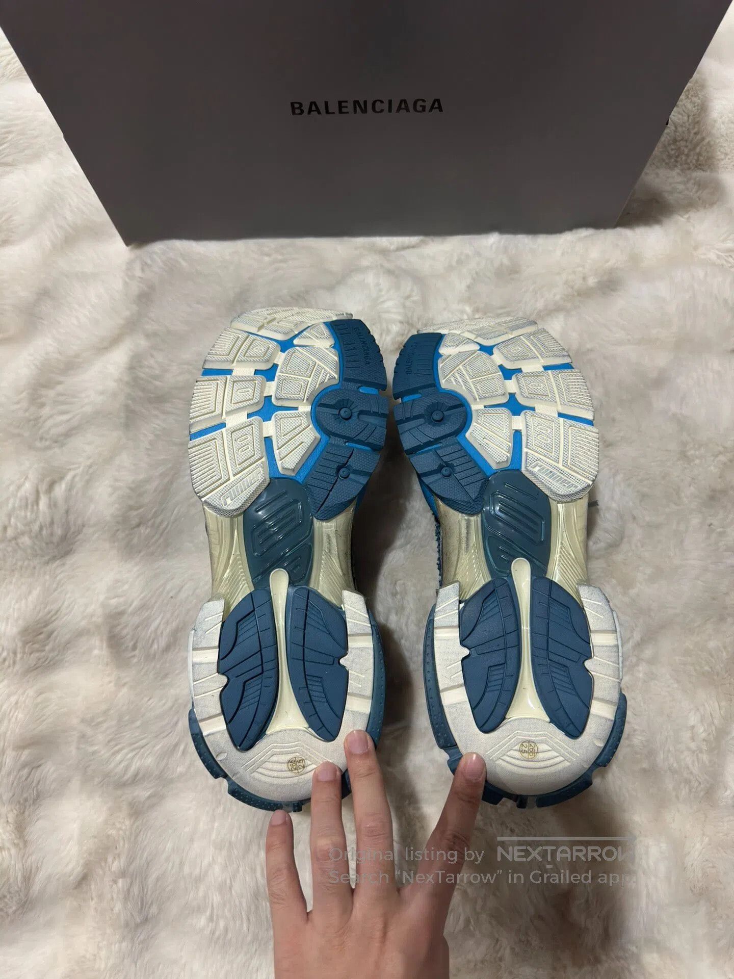 Balenciaga Balenciaga Splatter Painted Runner Dad Shoes| Size US 10 / EU 43 - 5 Thumbnail