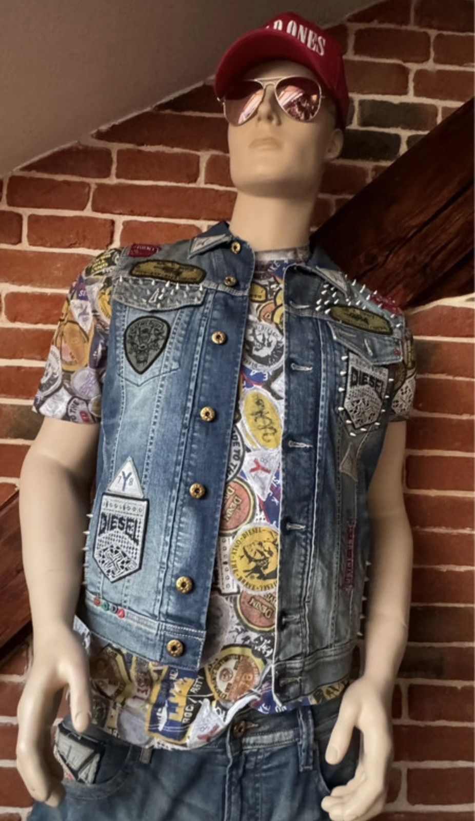 Diesel Diesel Bundle Vest + Denim + tshirt + Sneakers Size US M / EU 48-50 / 2 - 3 Thumbnail