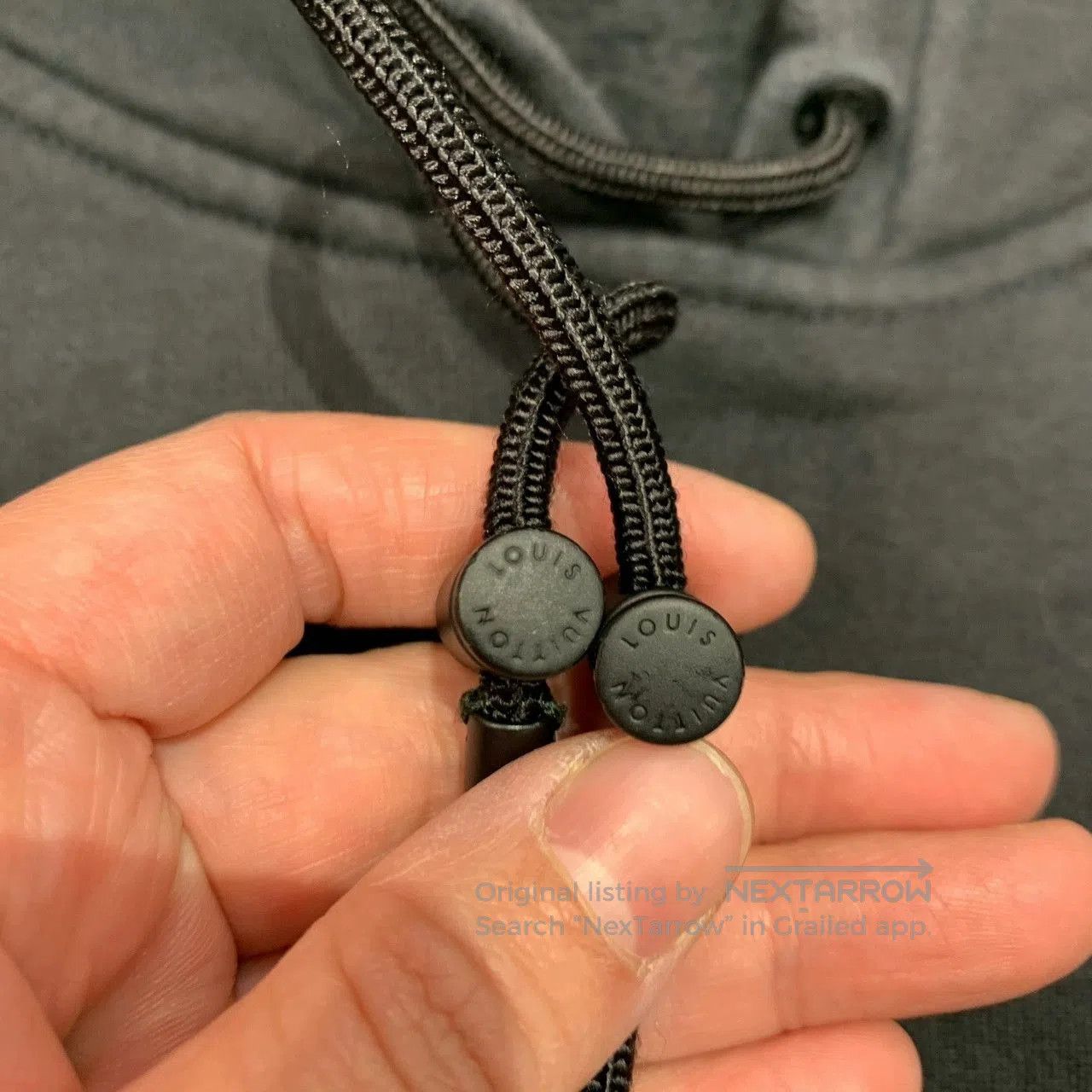 Louis Vuitton lv black reflective logo hoodie sweatshirt. Size US M / EU 48-50 / 2 - 7 Thumbnail