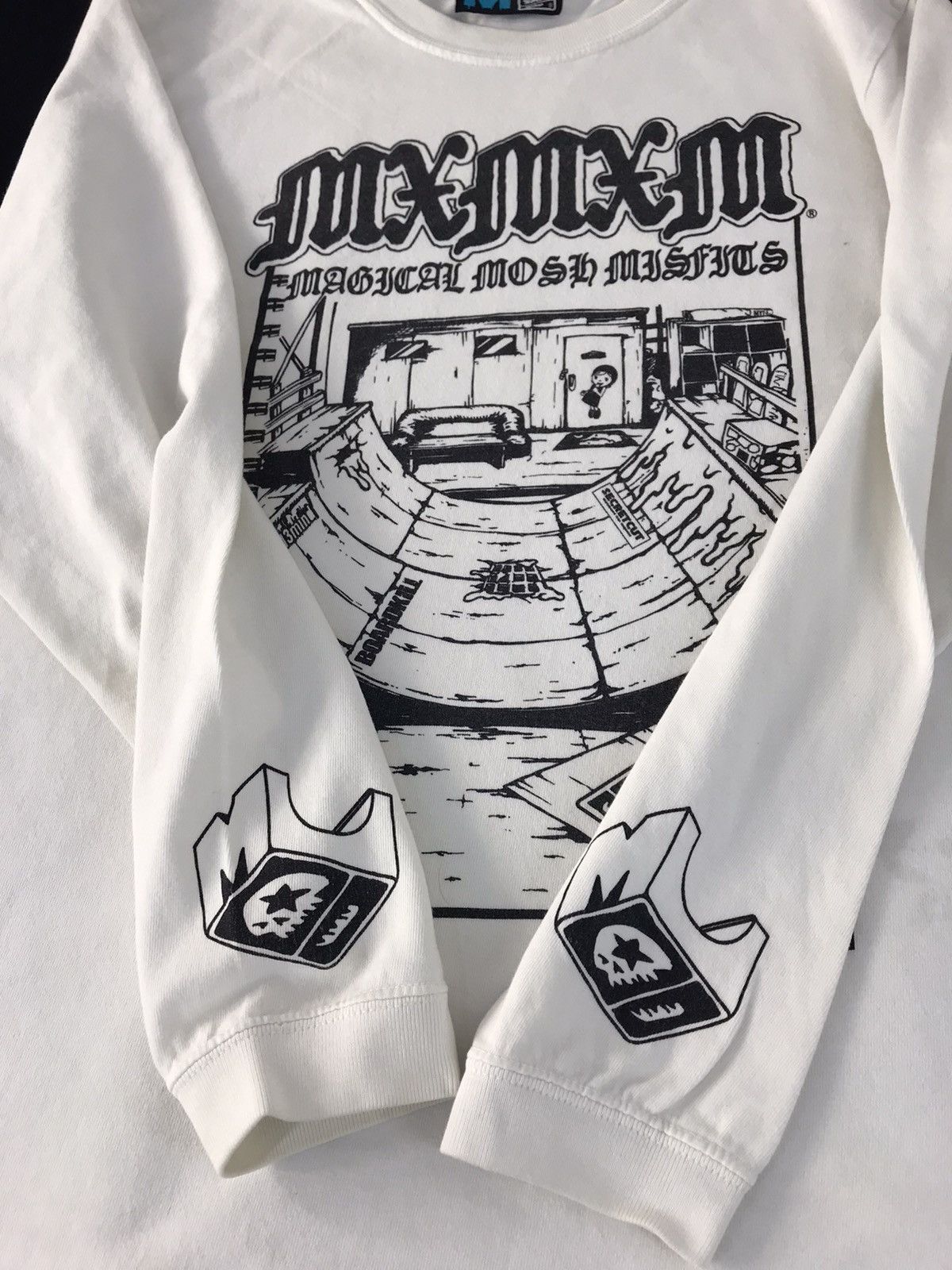 Vintage Magical Mosh Misfits MXMXM Ramp Longsleeve Printed Tee Size US M / EU 48-50 / 2 - 6 Thumbnail