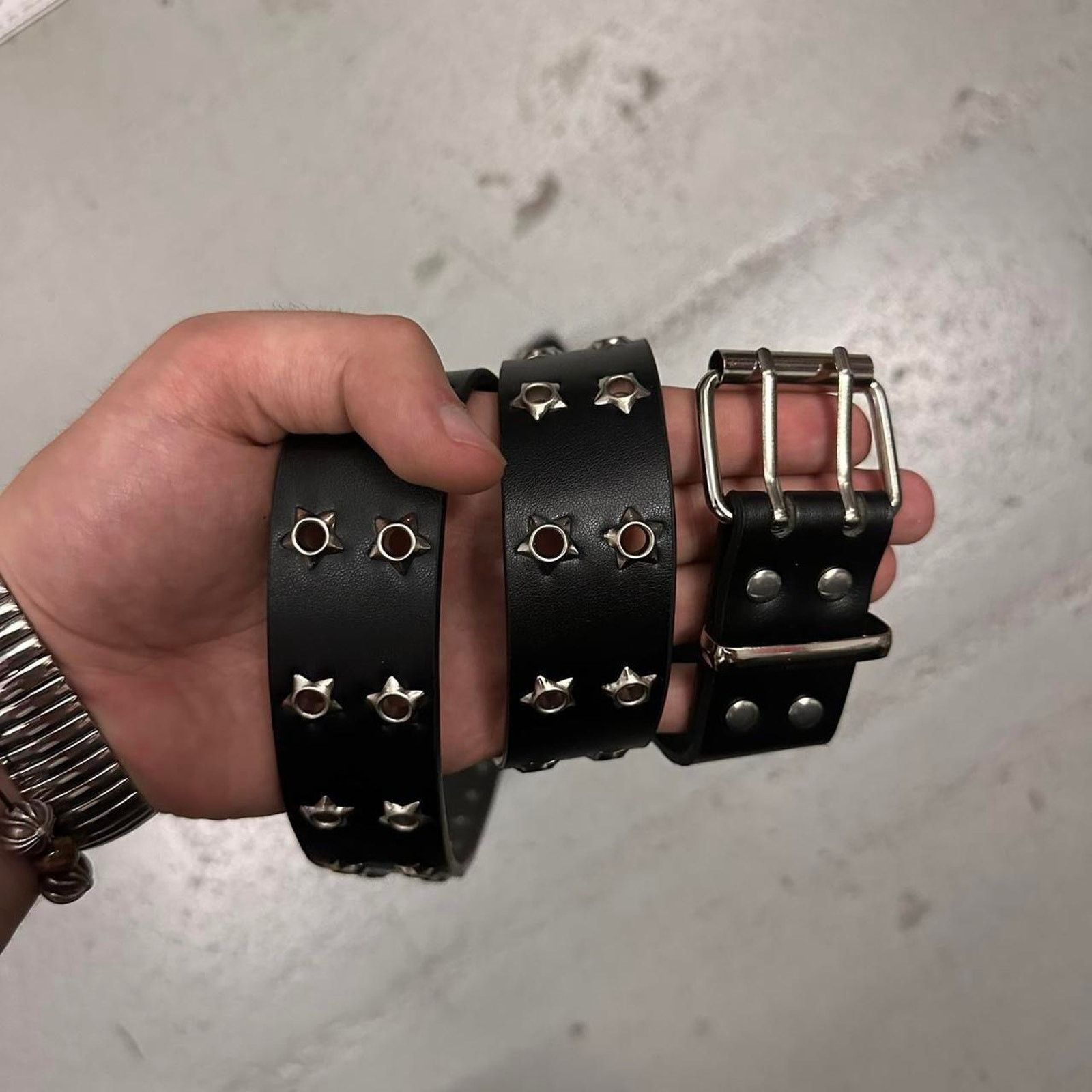 Other Black and silver chrome star WMNS Size ONE SIZE - 2 Thumbnail