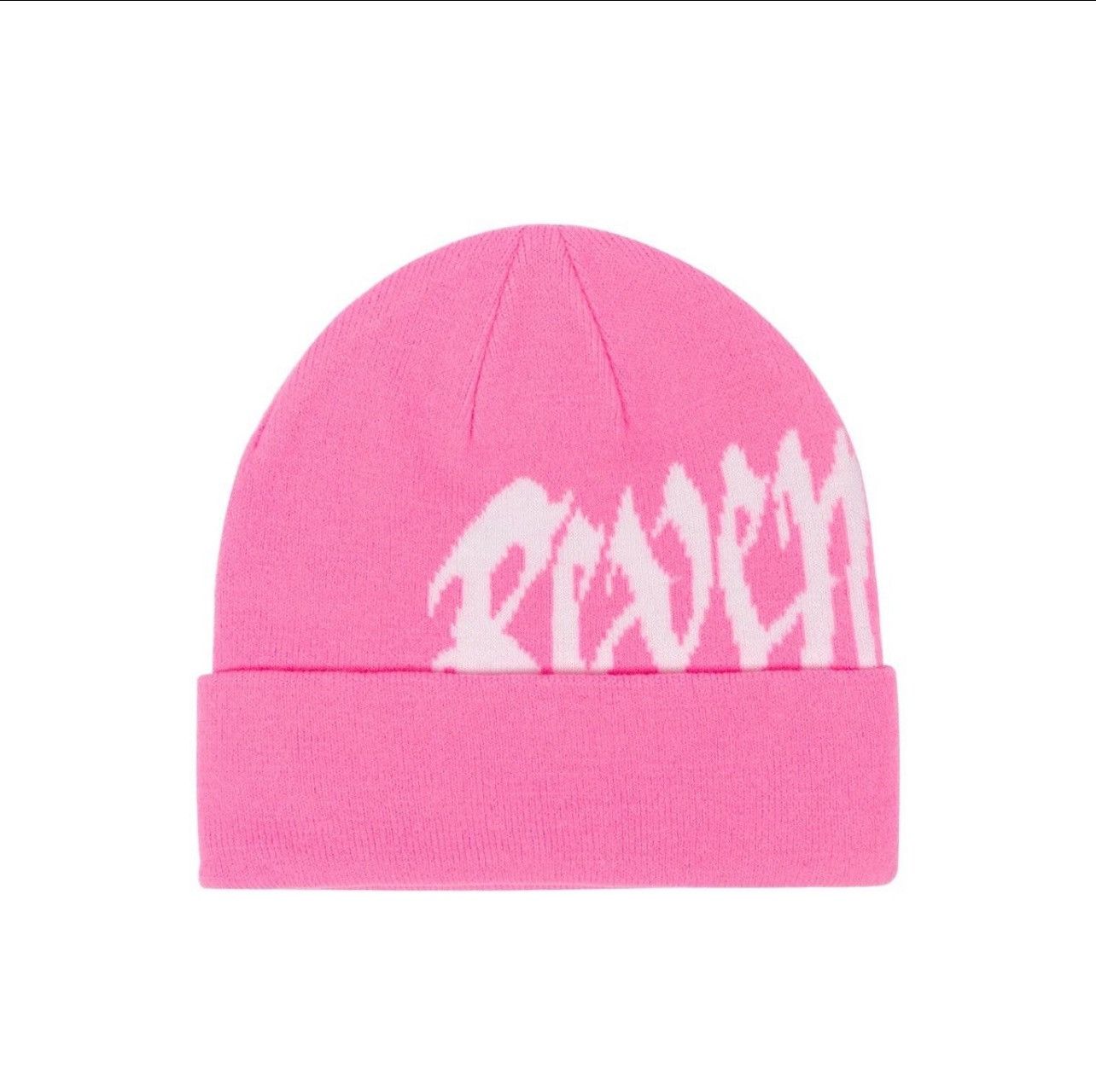 Revenge Revenge Pink Logo Beanie Size ONE SIZE - 1 Preview