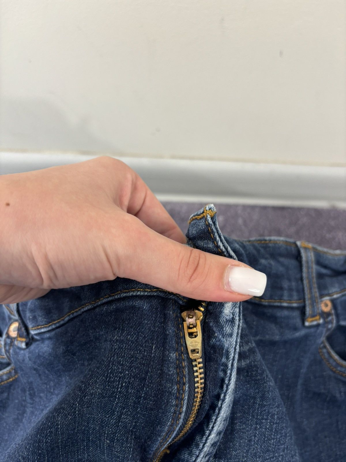 Dickies Vintage Dickies 2000s Wide Leg Y2K Hype Bootcut Flared Jeans Size US 42 / EU 58 - 13 Thumbnail