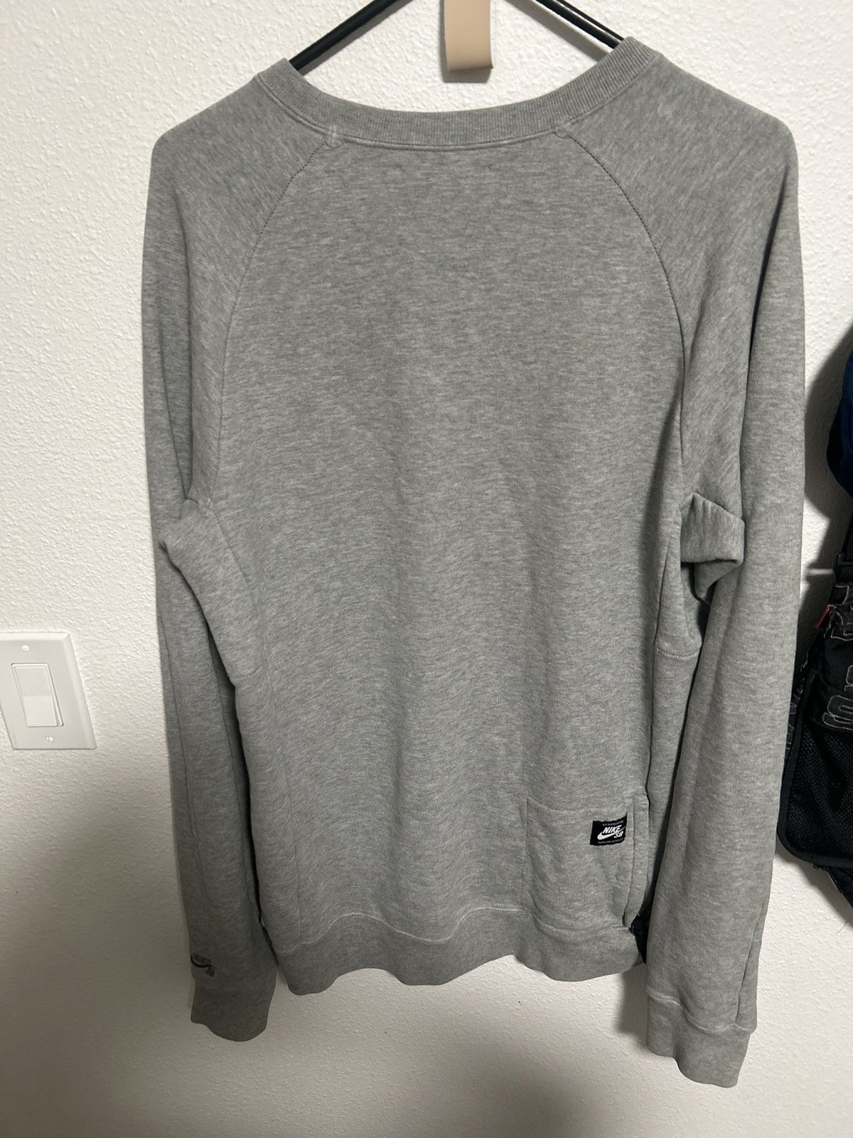 Nike Nike SB grey crewneck sweatshirt Size US M / EU 48-50 / 2 - 2 Thumbnail