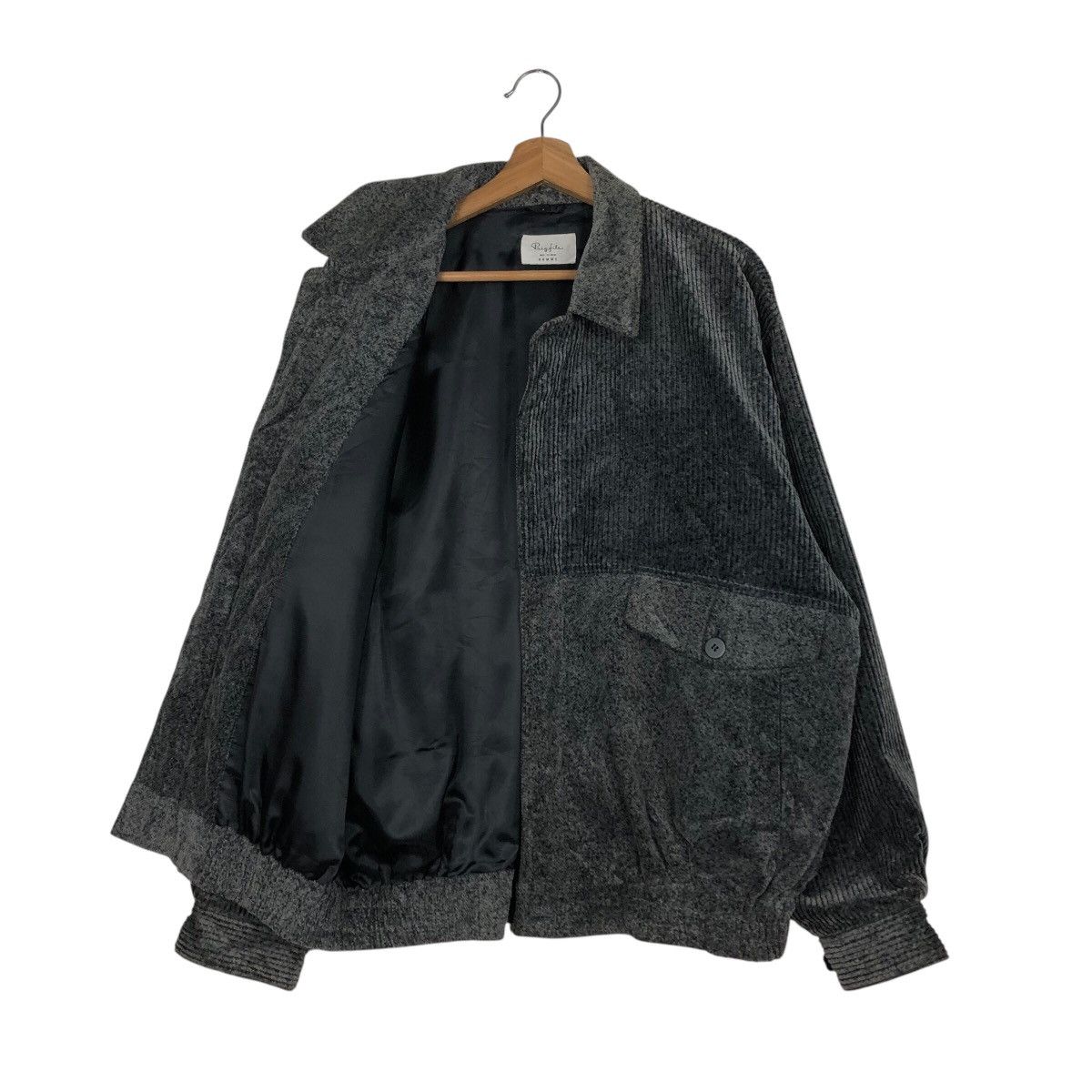 Japanese Brand 📌Vintage Bomber Jacket Big File Double Pocket Issey Miyake Size US L / EU 52-54 / 3 - 12 Thumbnail