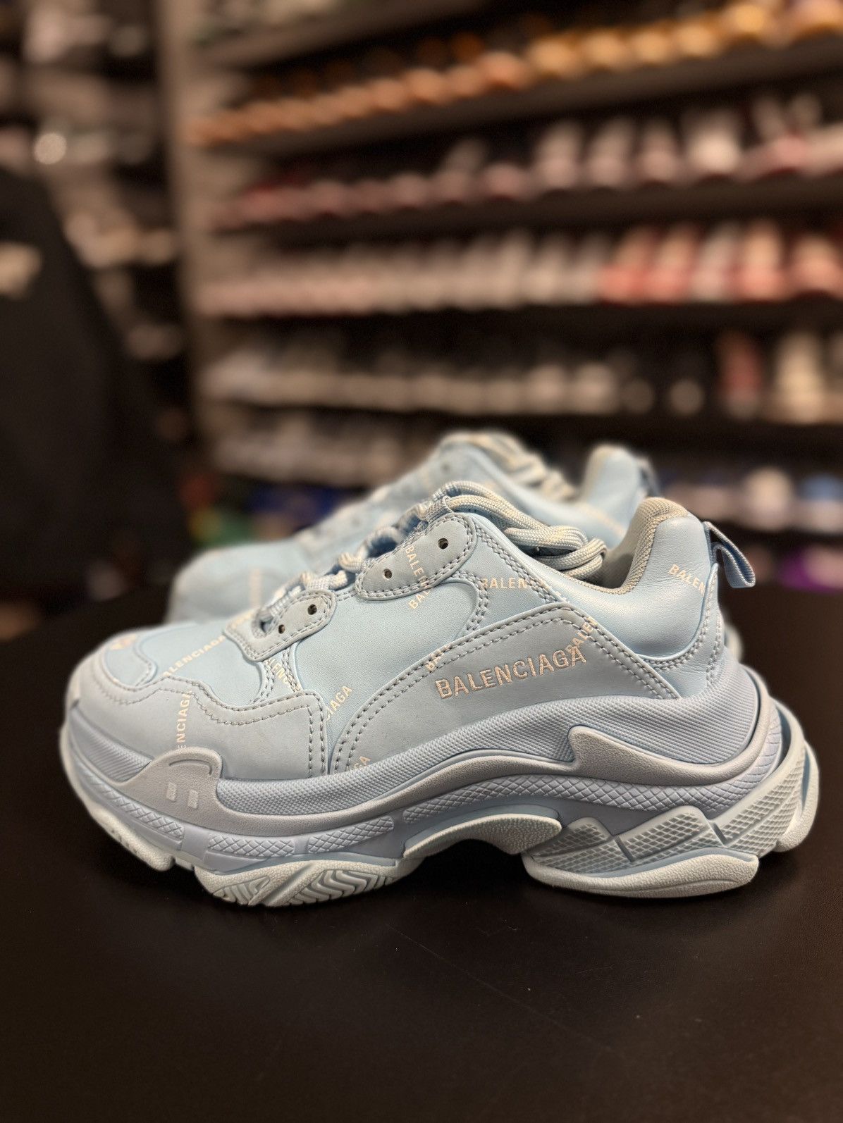 Balenciaga Balenciaga Tripple S Blue Size 37EU/7US Clean Condition 🧼 Size US 7 / IT 37 - 5 Thumbnail