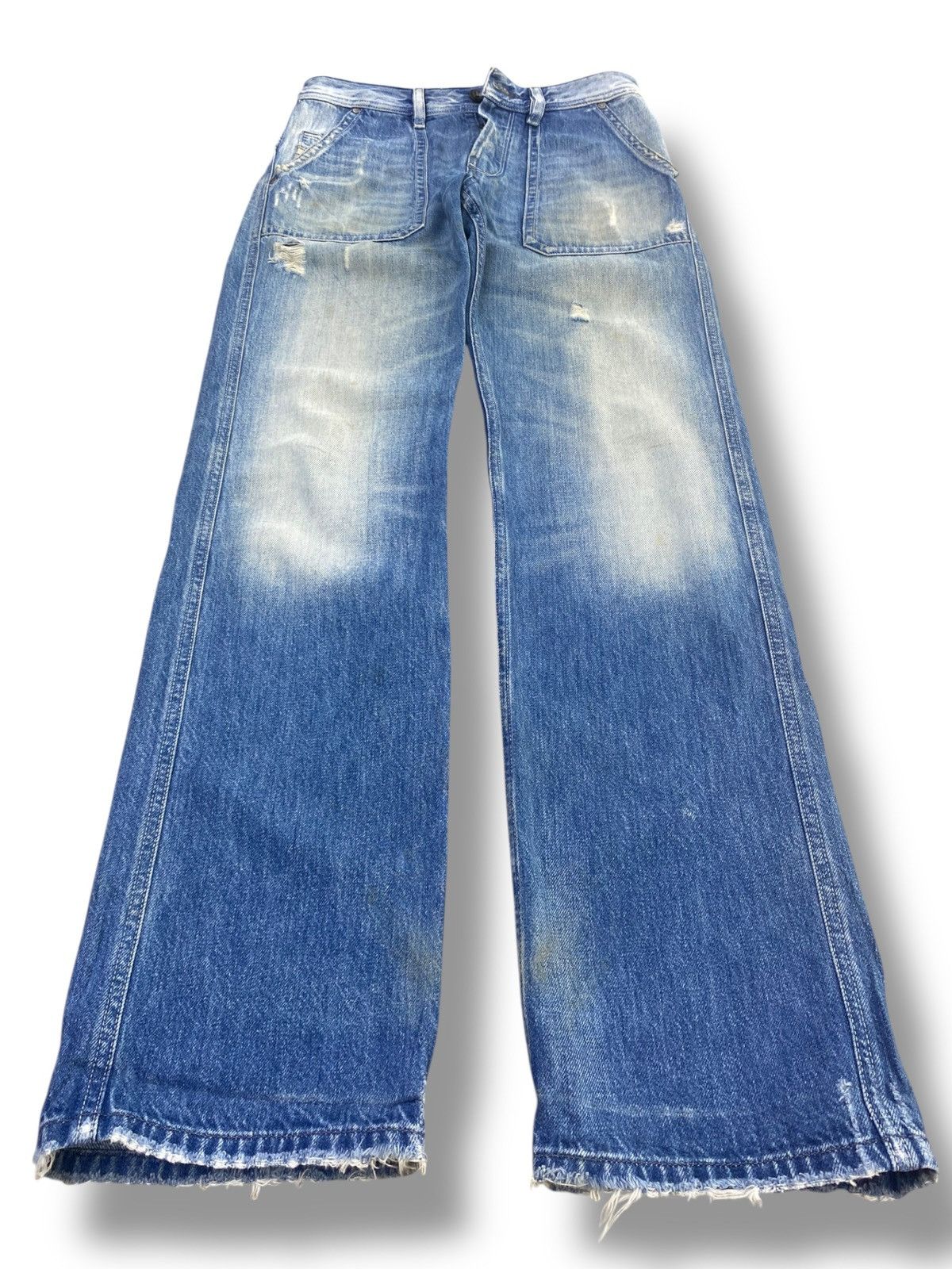Diesel Diesel Brand Faded Wash Style Bush Pants Denim Size US 30 / EU 46 - 1 Thumbnail