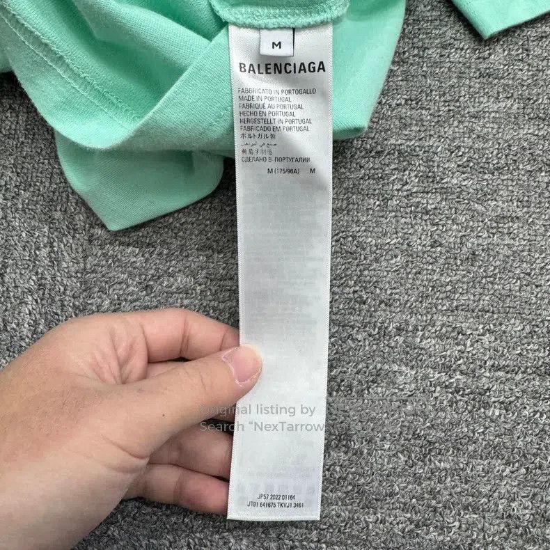 Balenciaga Balenciaga Green Coca-Cola Embroidered Short Sleeve Size US M / EU 48-50 / 2 - 3 Thumbnail