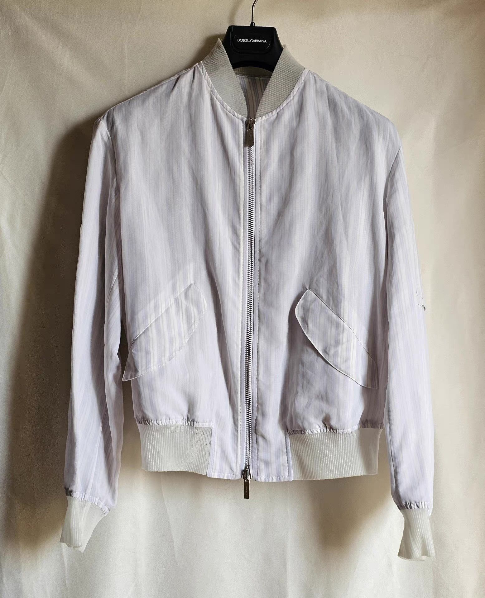 Dior Dior Striped Bomber Jacket. Size US M / EU 48-50 / 2 - 1 Thumbnail