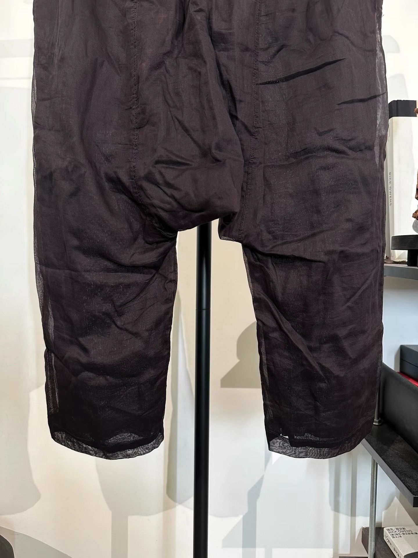 Rick Owens Rick Owens Mainline Double Mesh Seven-point Pants K35 Size US 32 / EU 48 - 4 Thumbnail