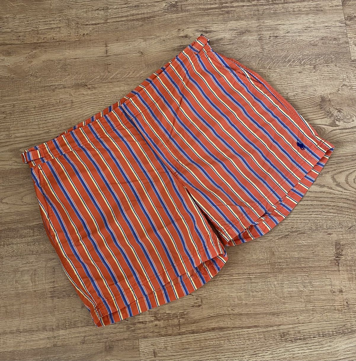 Polo Ralph Lauren Polo Ralph Lauren Striped Shorts x Vintage Size US 38 / EU 54 - 1 Thumbnail