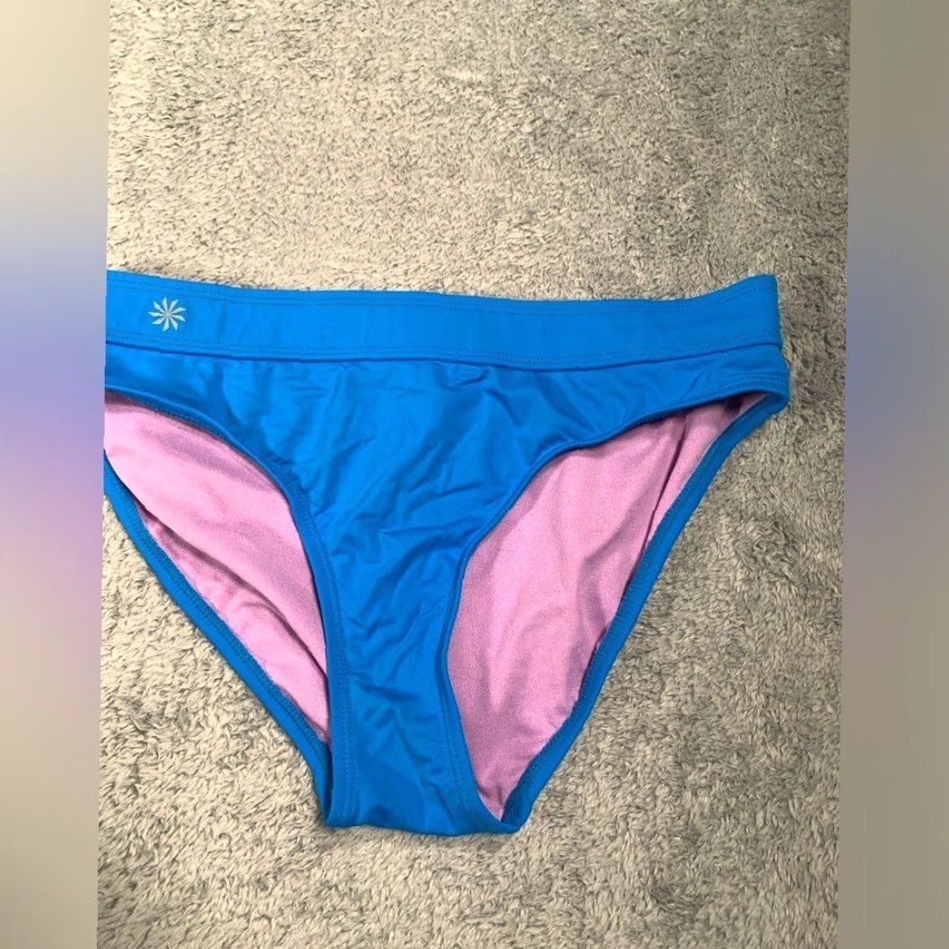 Athleta Athleta Bikini Bottom M Blue Women Regular Medium Bikini Bottom Women Blue Athleta M Size 32" / US 10 / IT 46 - 3 Thumbnail