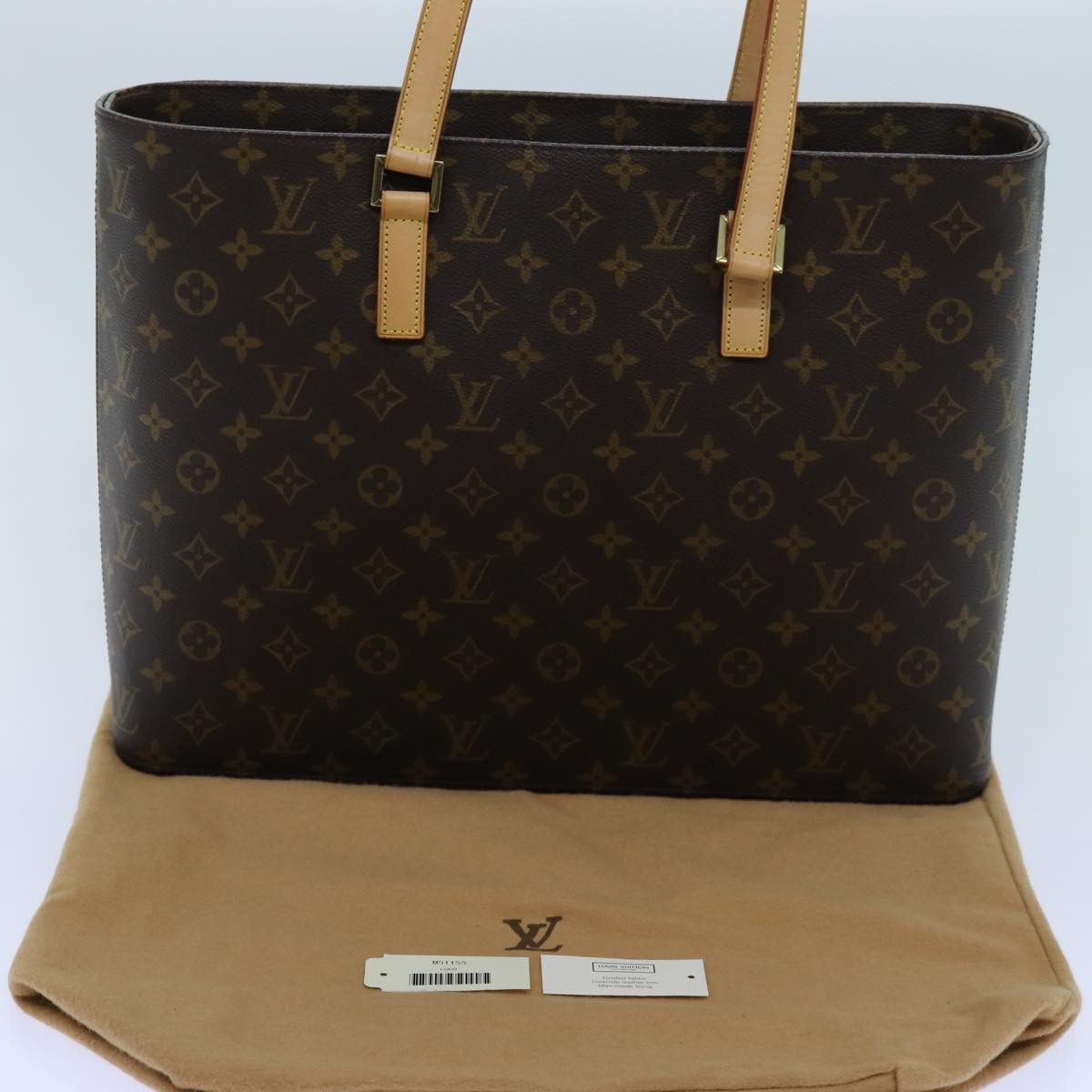 Louis Vuitton LOUIS VUITTON Monogram Luco Tote Bag M51155 Size ONE SIZE - 12 Thumbnail