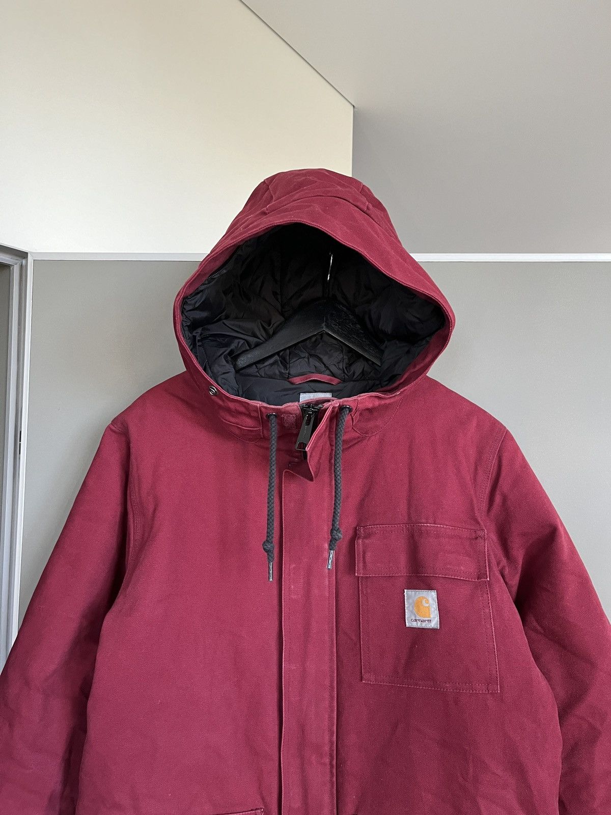 Carhartt Carhartt Vintage Siberian Parka Wine Red Cordura Parka Size US M / EU 48-50 / 2 - 2 Thumbnail