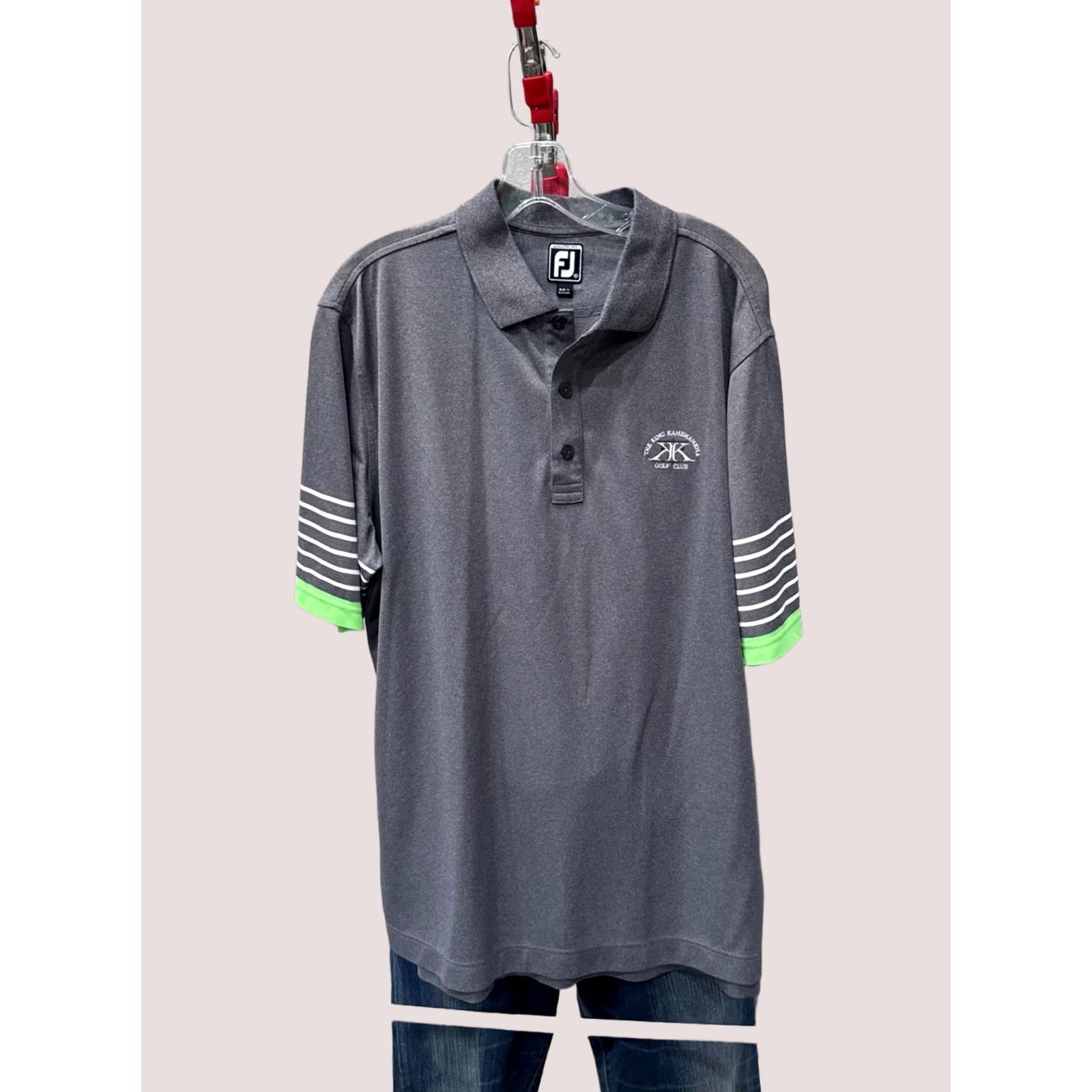Footjoy Footjoy King Kamehameha Golf Club POLO SHIRT XL Men’s Multicolor Long Sleeve Polo Shirt XL Size US XL / EU 56 / 4 - 1 Thumbnail