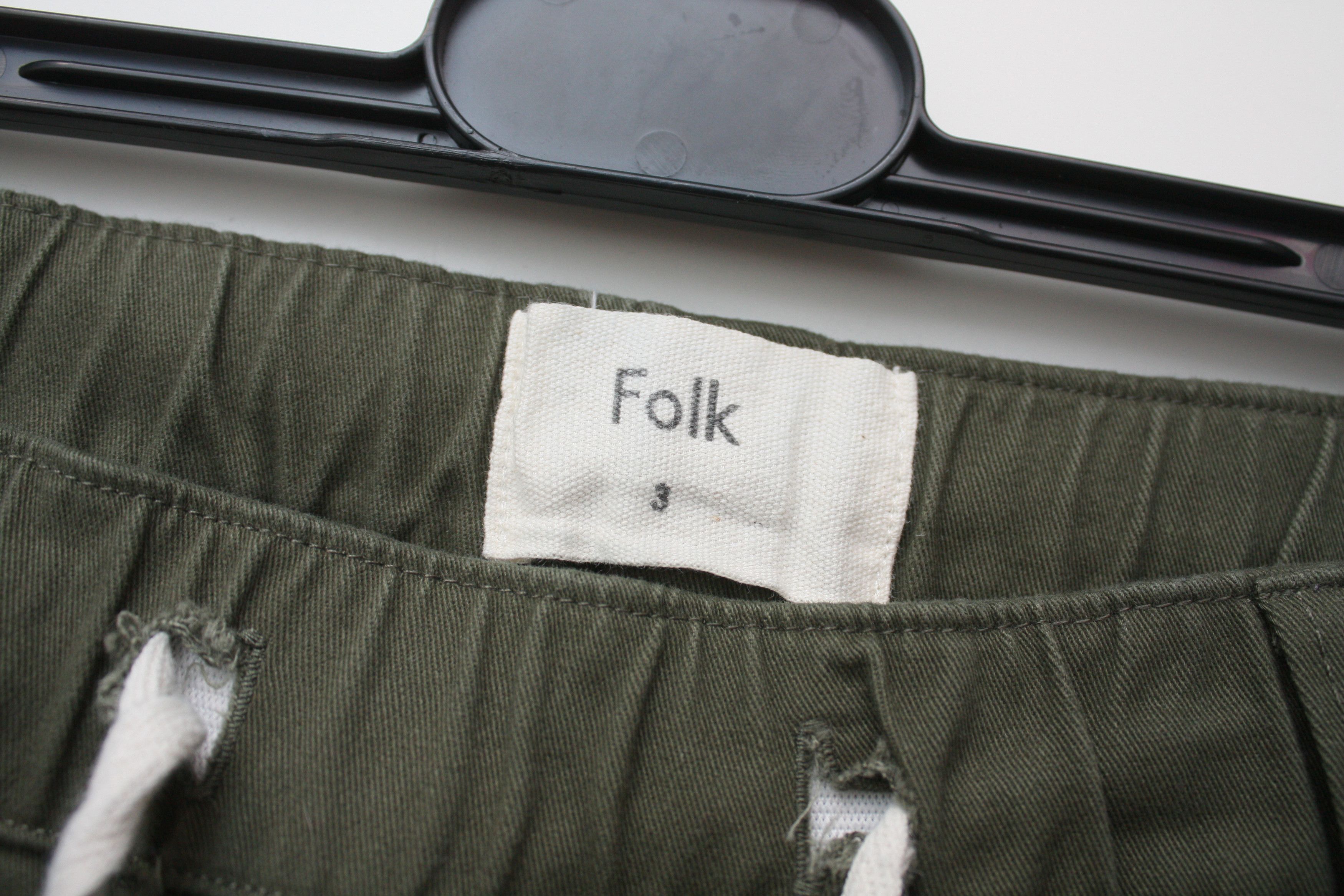 Folk Folk Green Cargo Pant Men's 3 Size US 32 / EU 48 - 5 Thumbnail