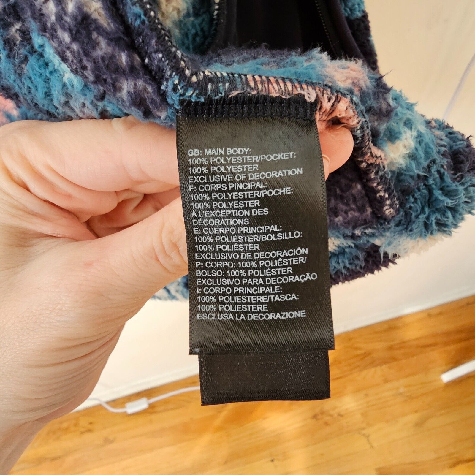 The North Face Northface Campshire Abstract Floral Zip Fleece Jacket Med Size M / US 6-8 / IT 42-44 - 4 Thumbnail