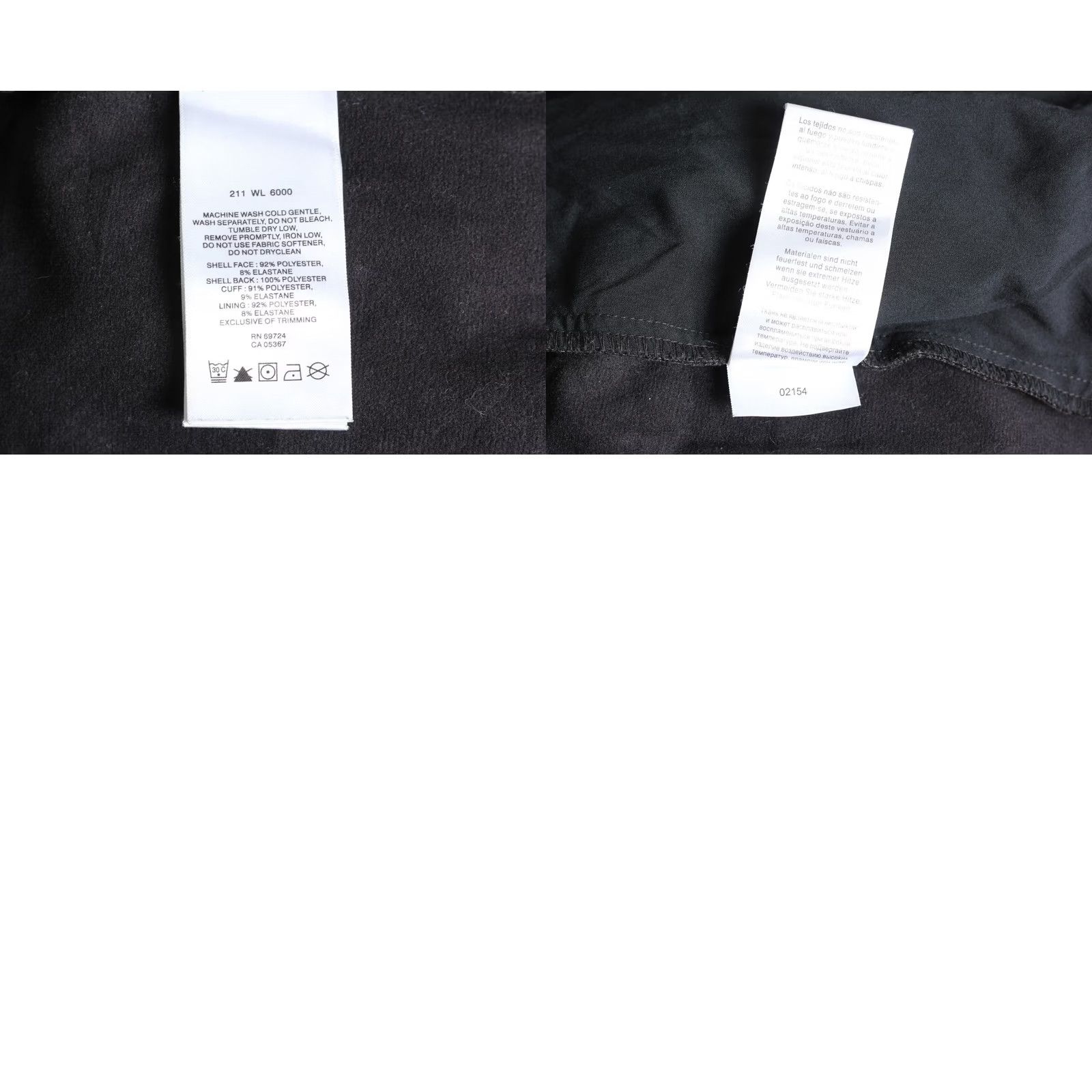 Vintage COLUMBIA Soft Shell Coat Jacket Women Size M Mid-Length Black High Neck Adults Regular Jacket Mens Womens Size M / US 6-8 / IT 42-44 - 8 Thumbnail
