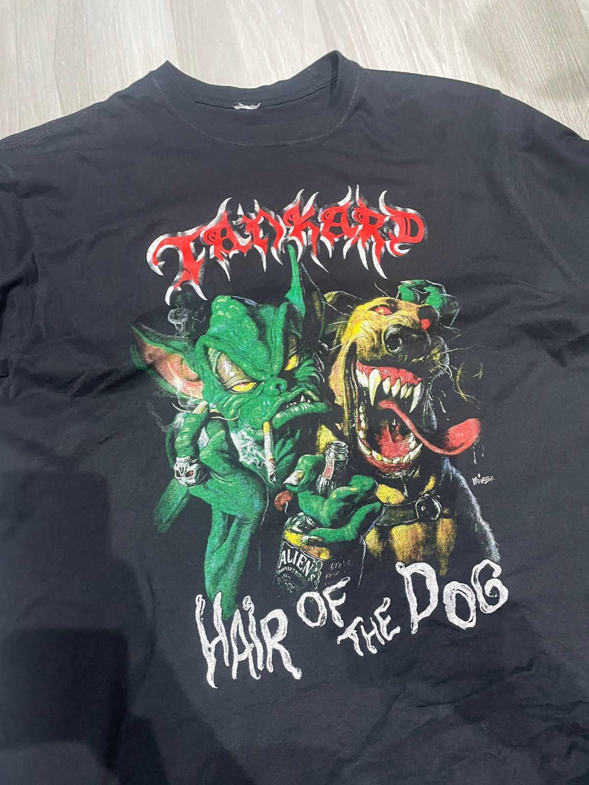 Band Tees × Vintage Tankard band Tshirt Size US L / EU 52-54 / 3 - 5 Thumbnail