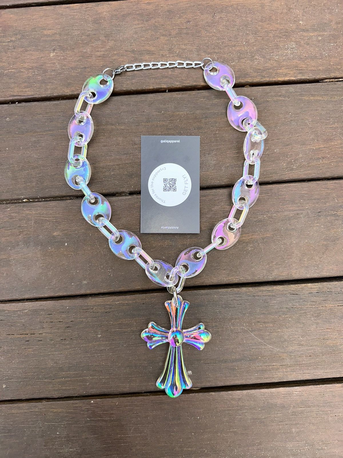 Other Euro Faith Cröss Link Chain Size ONE SIZE - 1 Thumbnail
