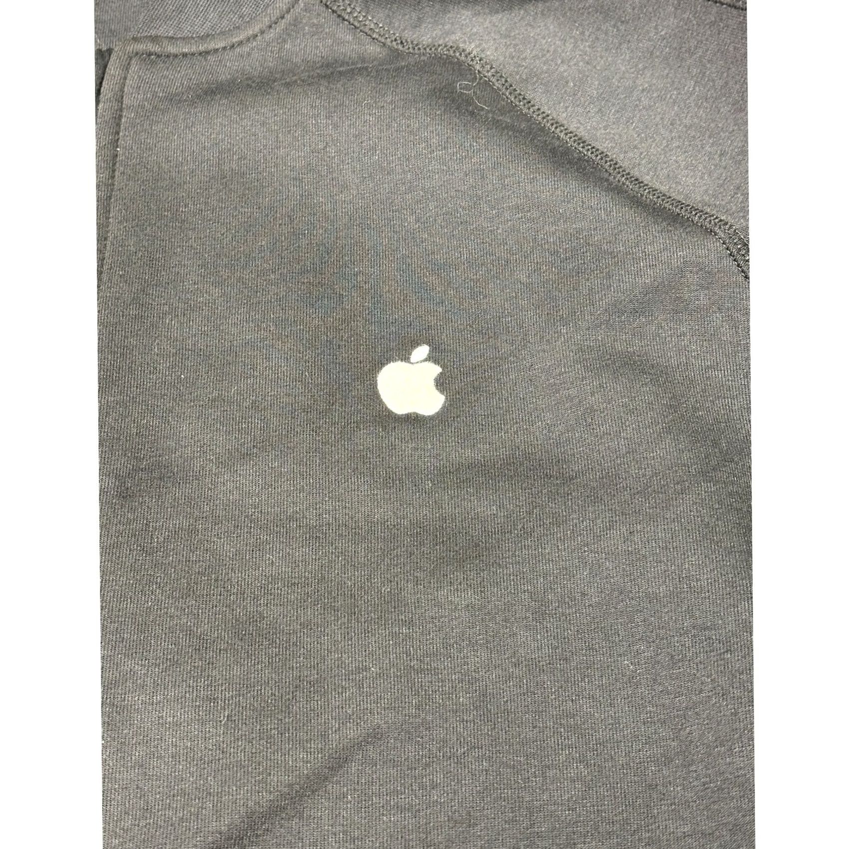 Apple Apple Track Jacket Mens Size L Black Zip Up Long Sleeve Embroidered Logo Size US L / EU 52-54 / 3 - 2 Thumbnail